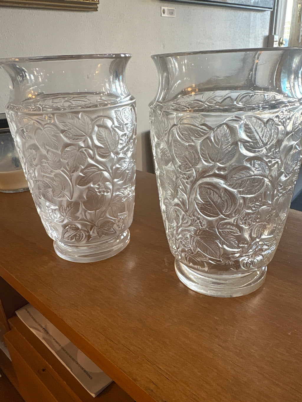 Lalique 1941 Danville Crystal Vase