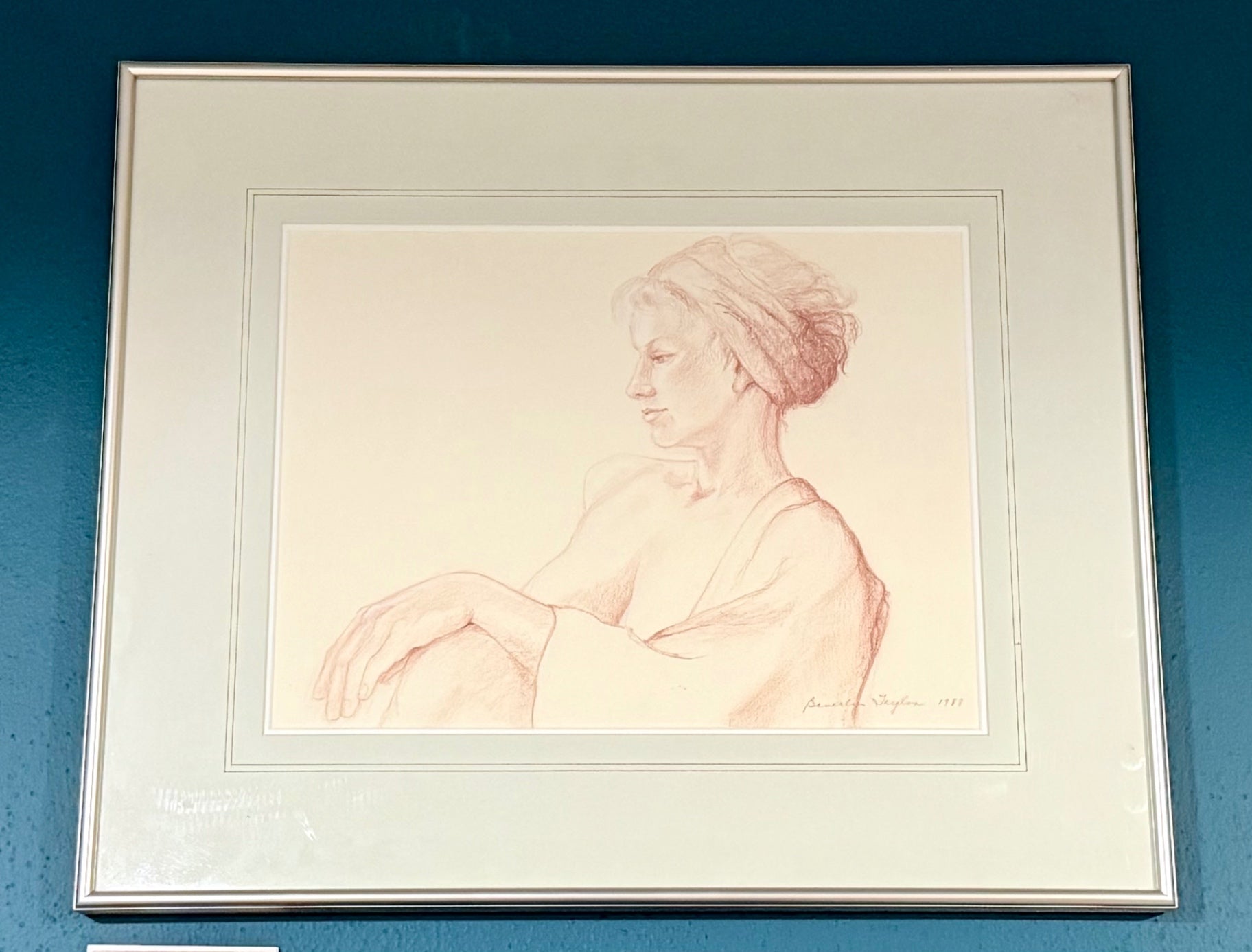 1988 Beverly Taylor Signed Sketch