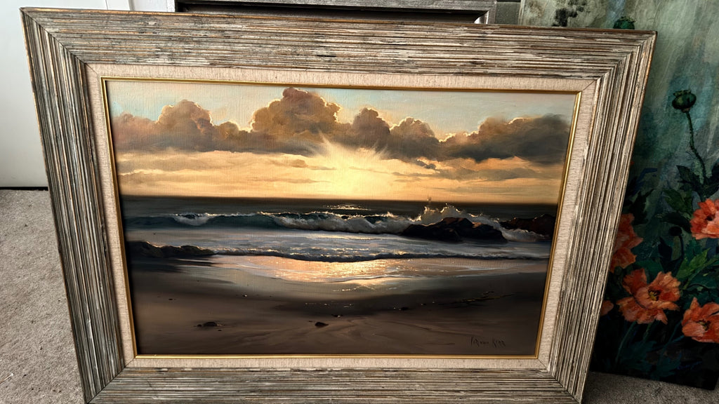 Vernon Kerr "Golden Splendor" Original Signed Painting