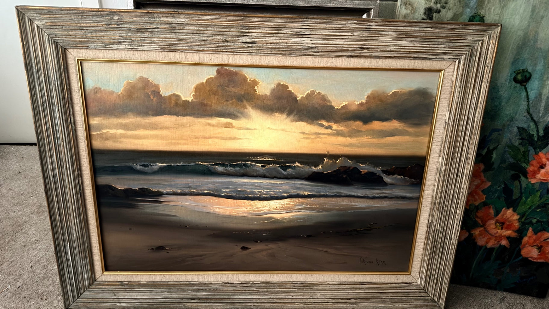 Vernon Kerr "Golden Splendor" Original Signed Painting