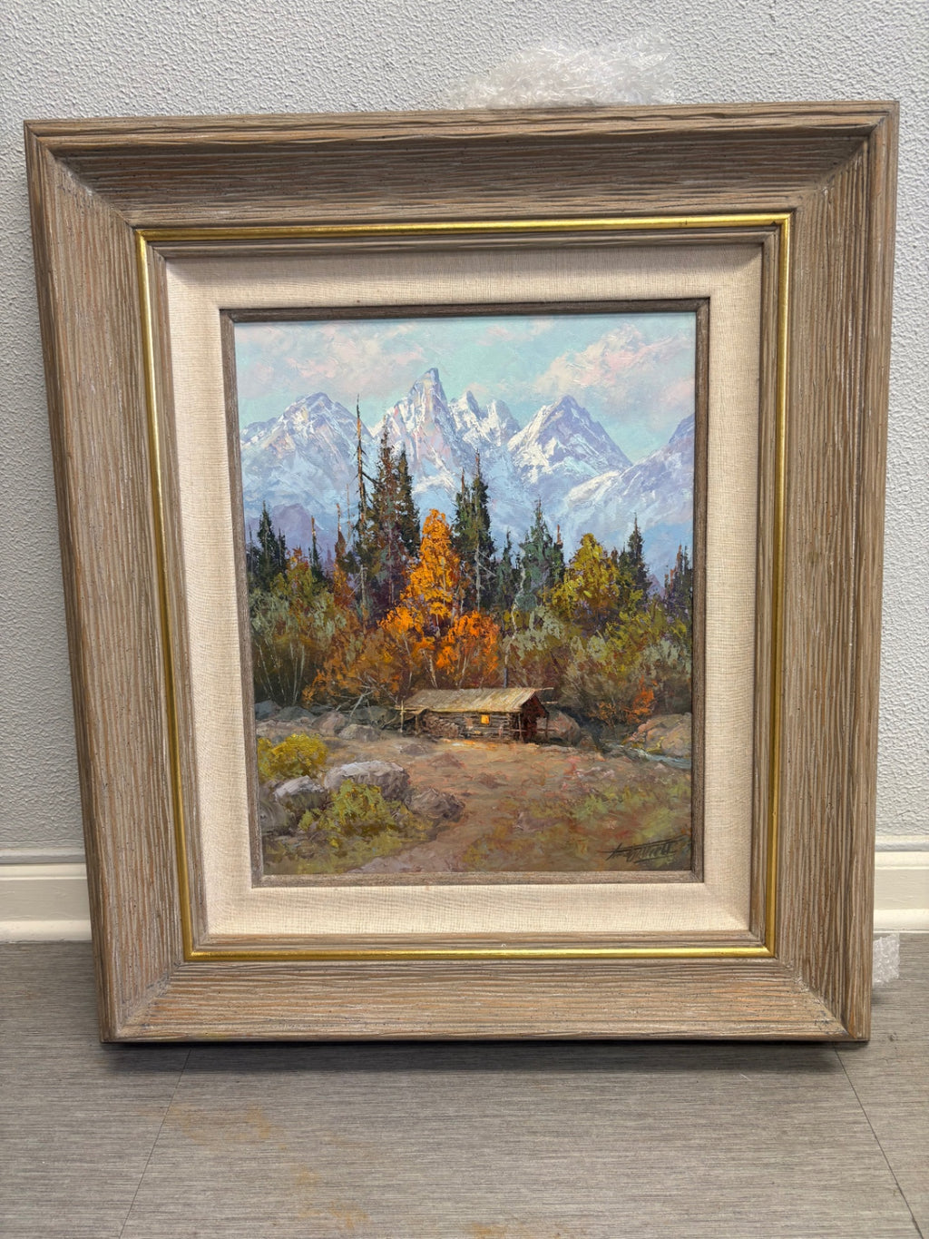 Fred Oldfield Signed Oil Painting