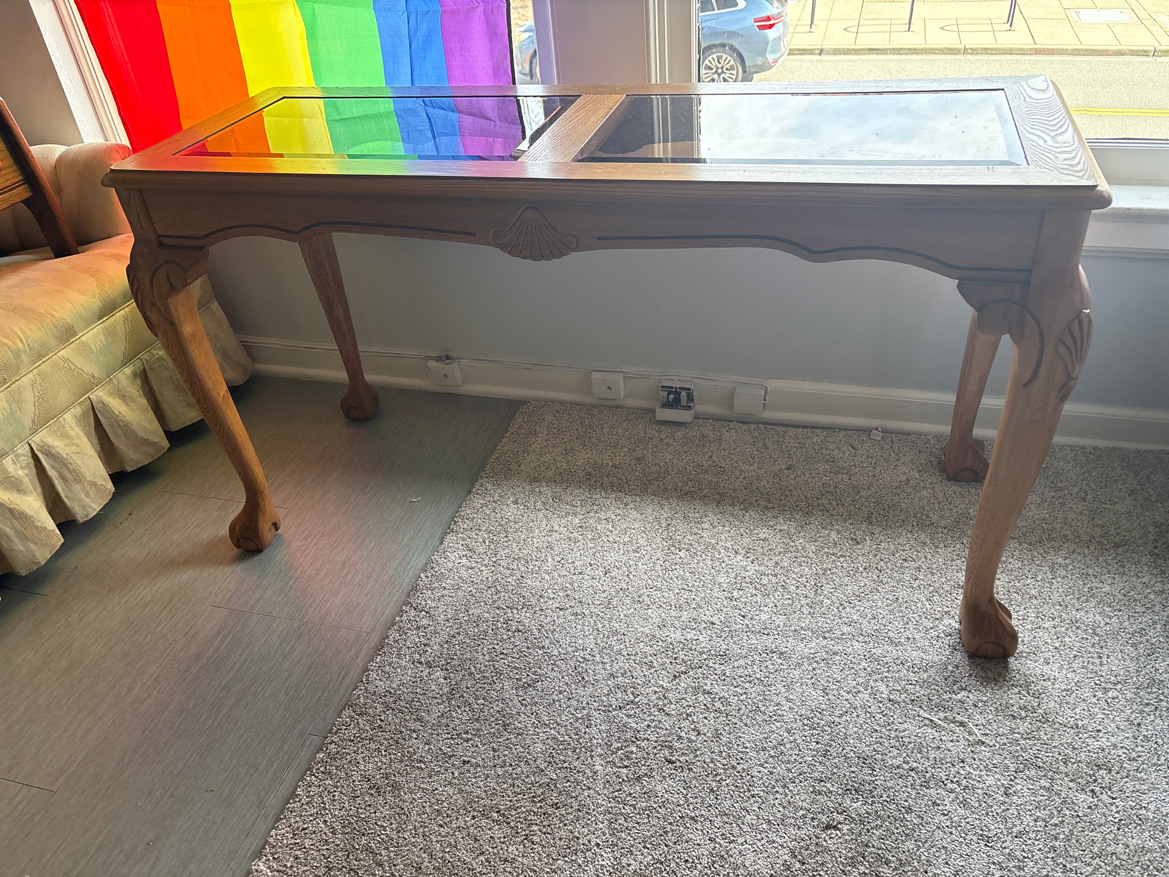 Queen Anne Console Table