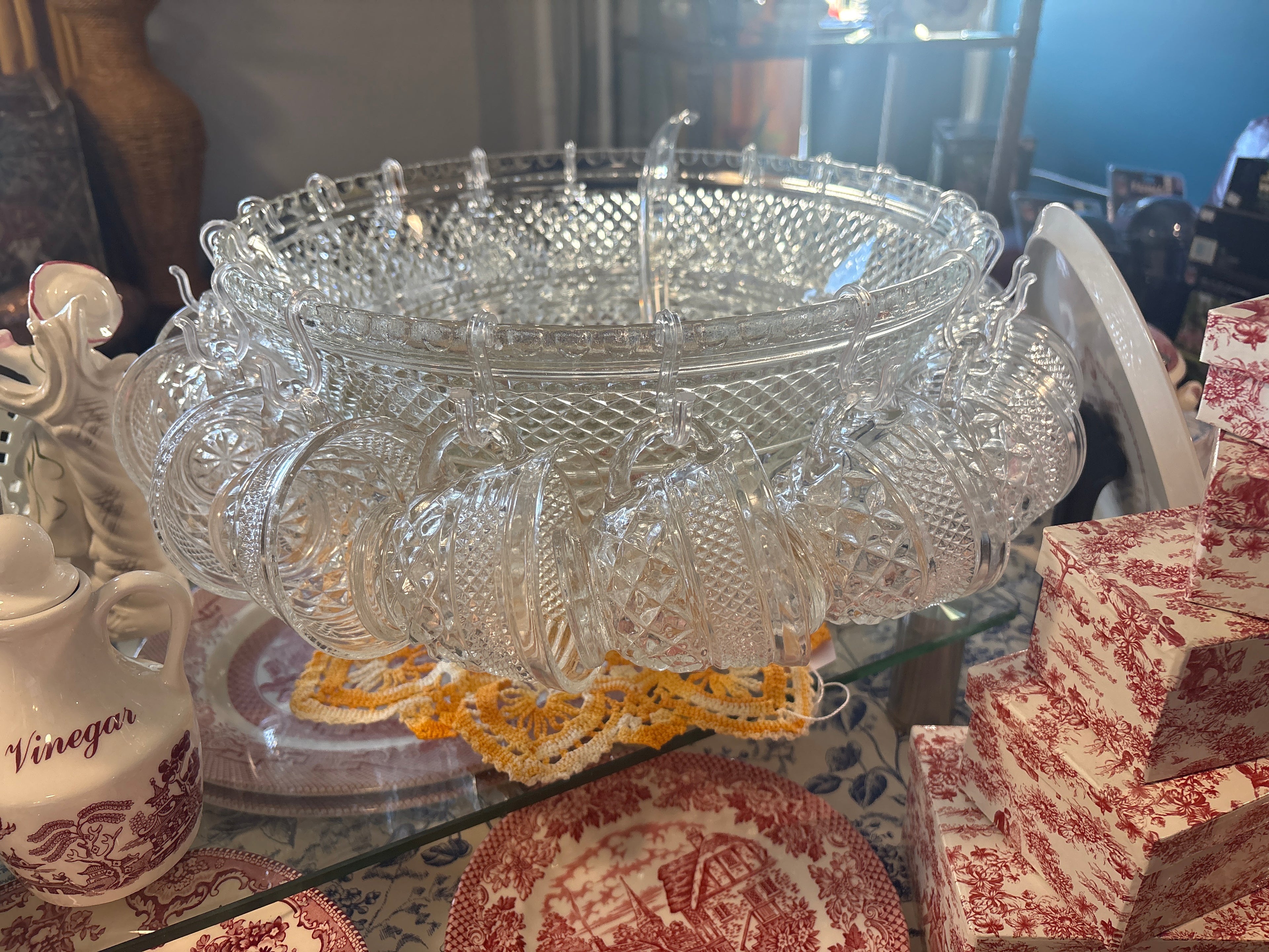 Waterford Crystal Punch & Ice Bowl