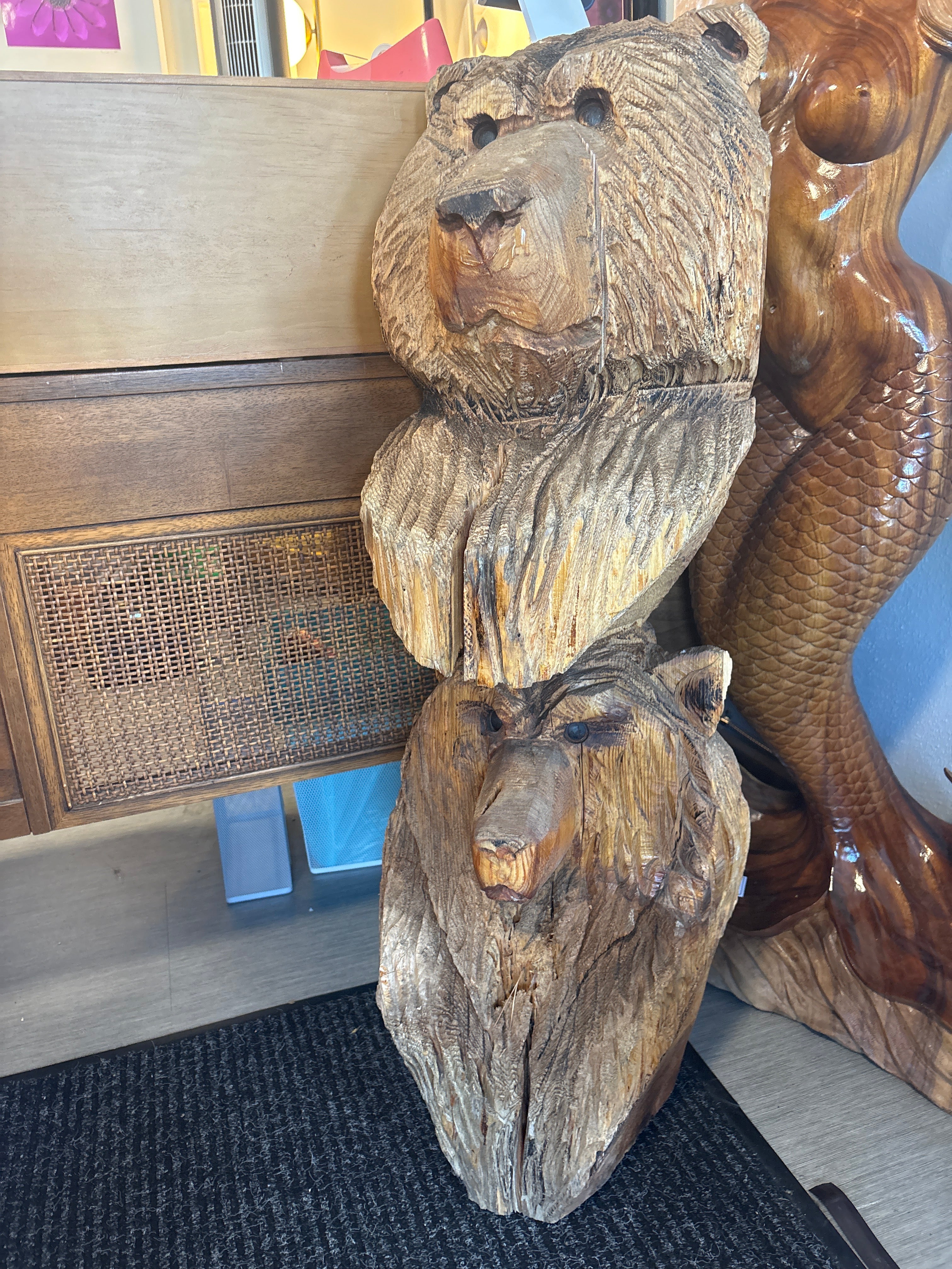 Chainsaw Bear Statue