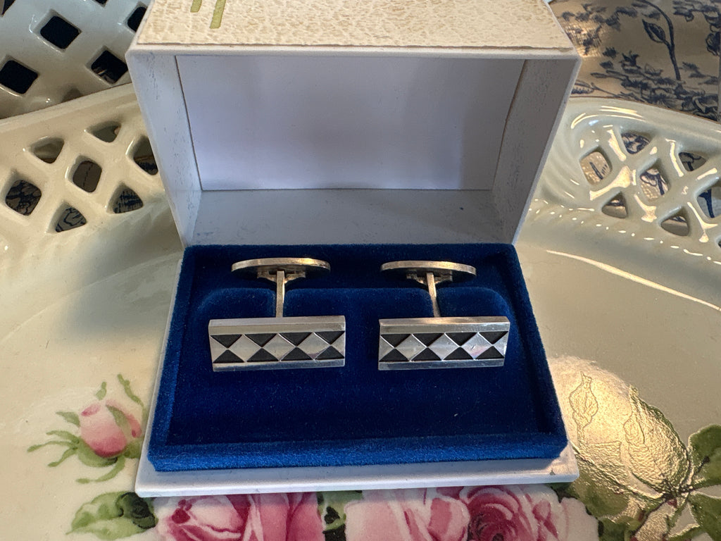 Georg Jensen Harlequin Cufflinks (#115)