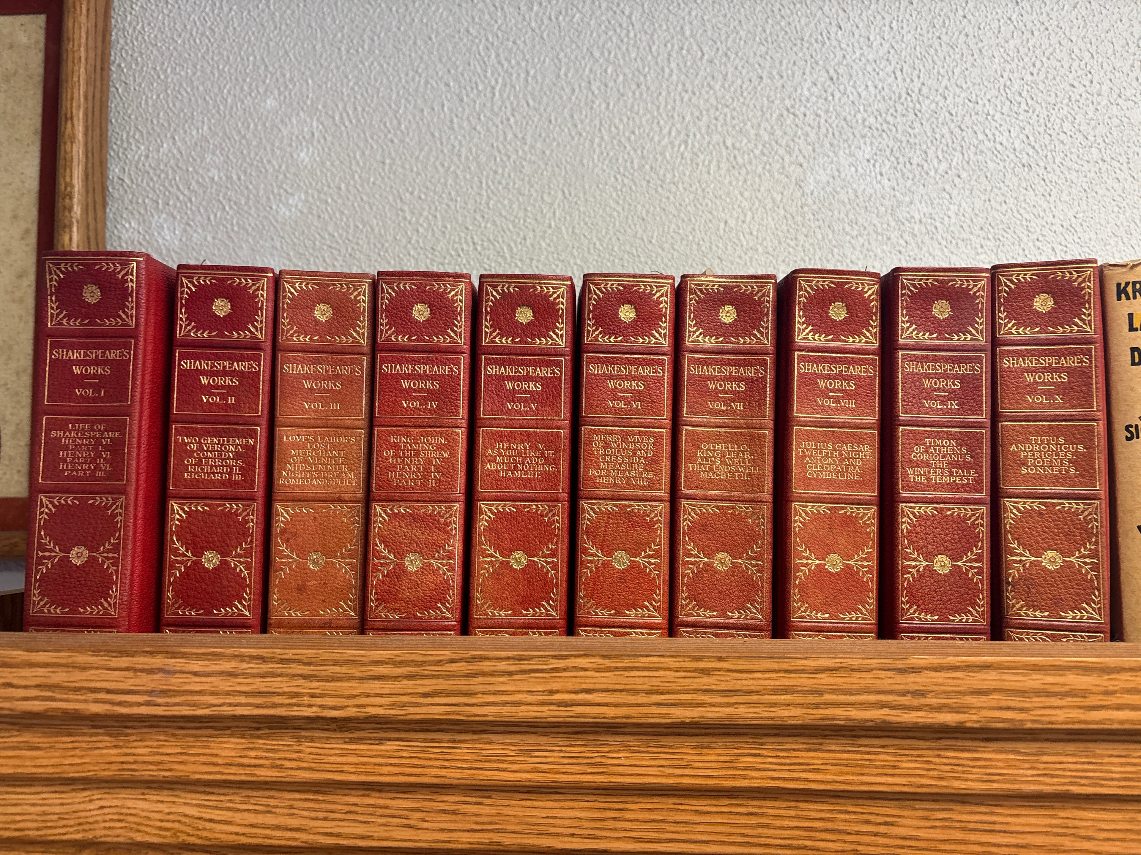 Shakespeare's Works 1st Edition