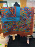 DIOR Scarf Brown/Blue