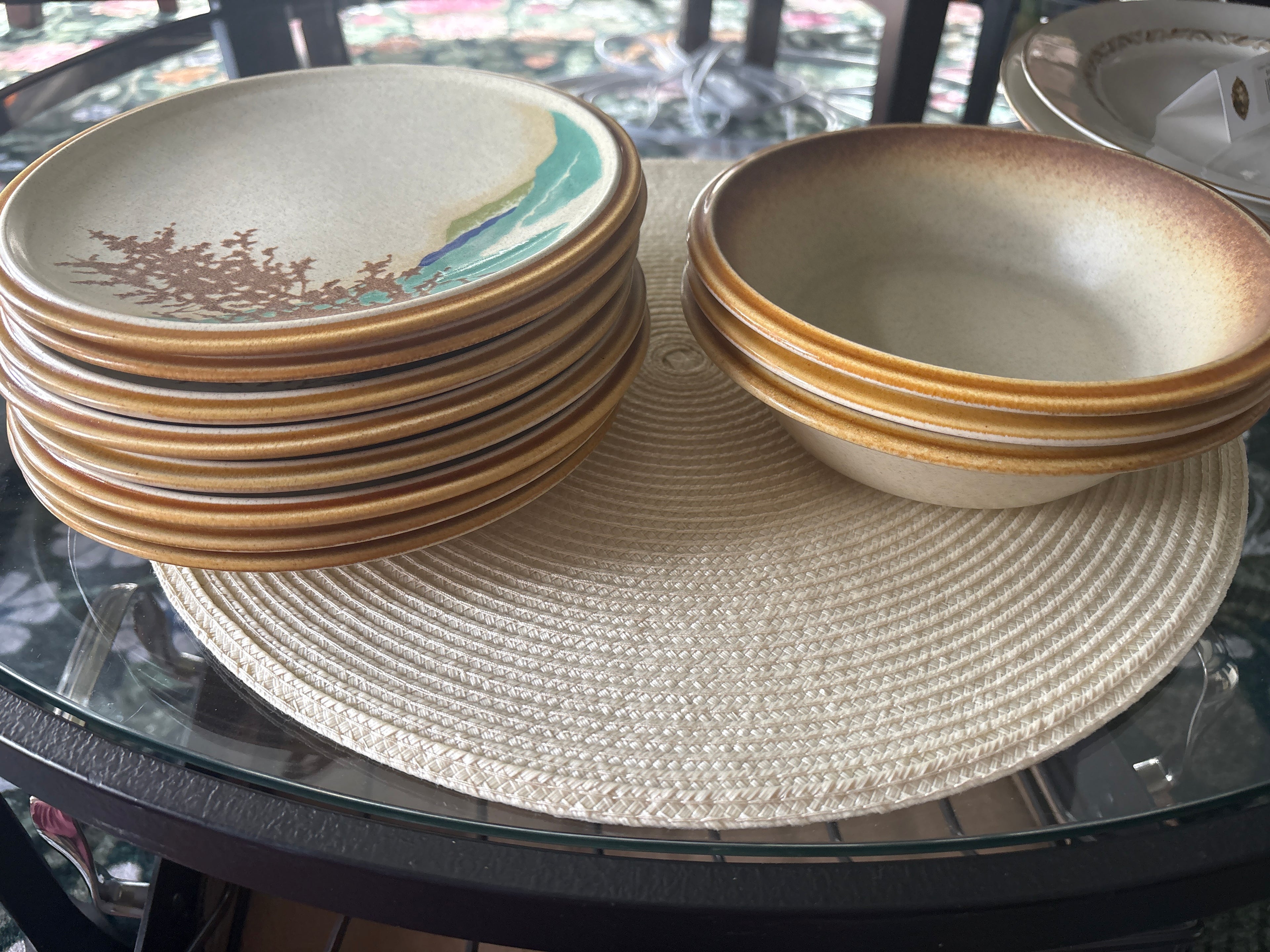 11pc Mikasa Stoneware Dish Set