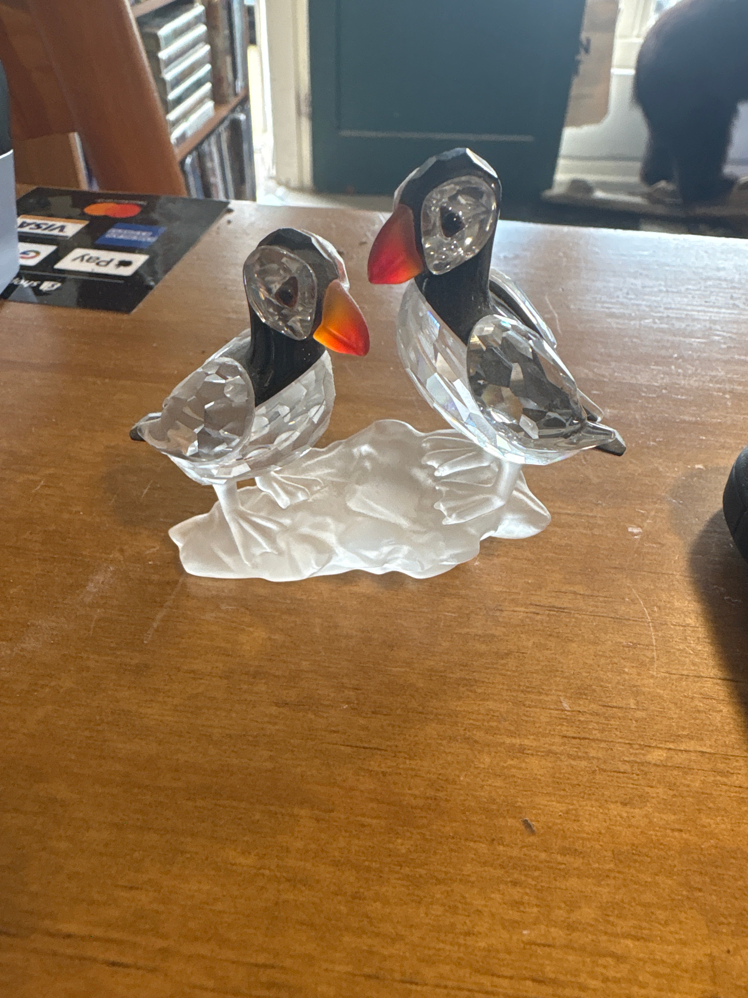 Lalique Puffins
