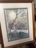 R. Adair ‘Boys Fishing’ Print