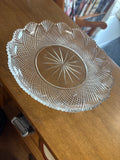 Diamond Point Crystal Plate lg