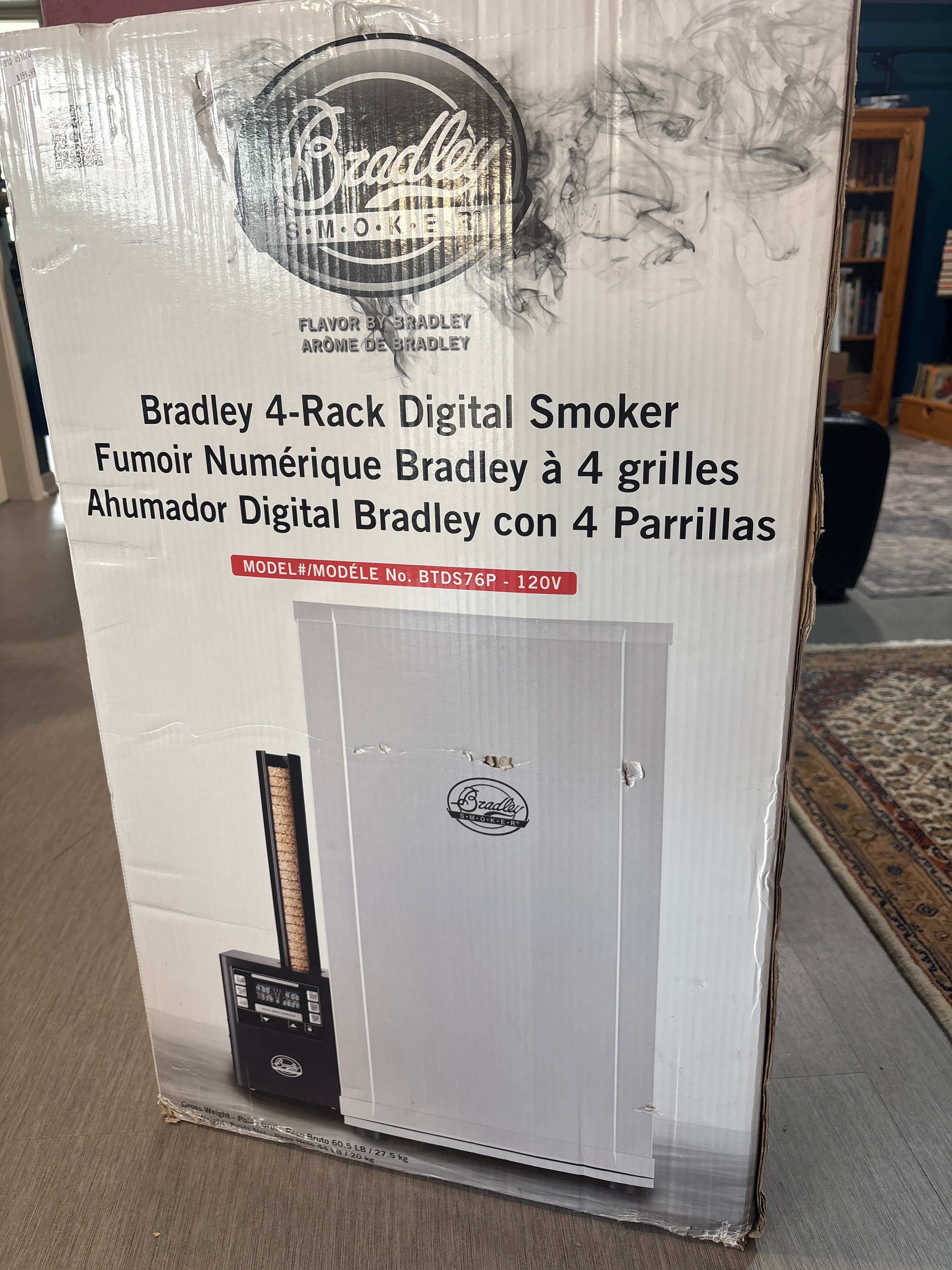 Bradley 4 rack Digital Smoker