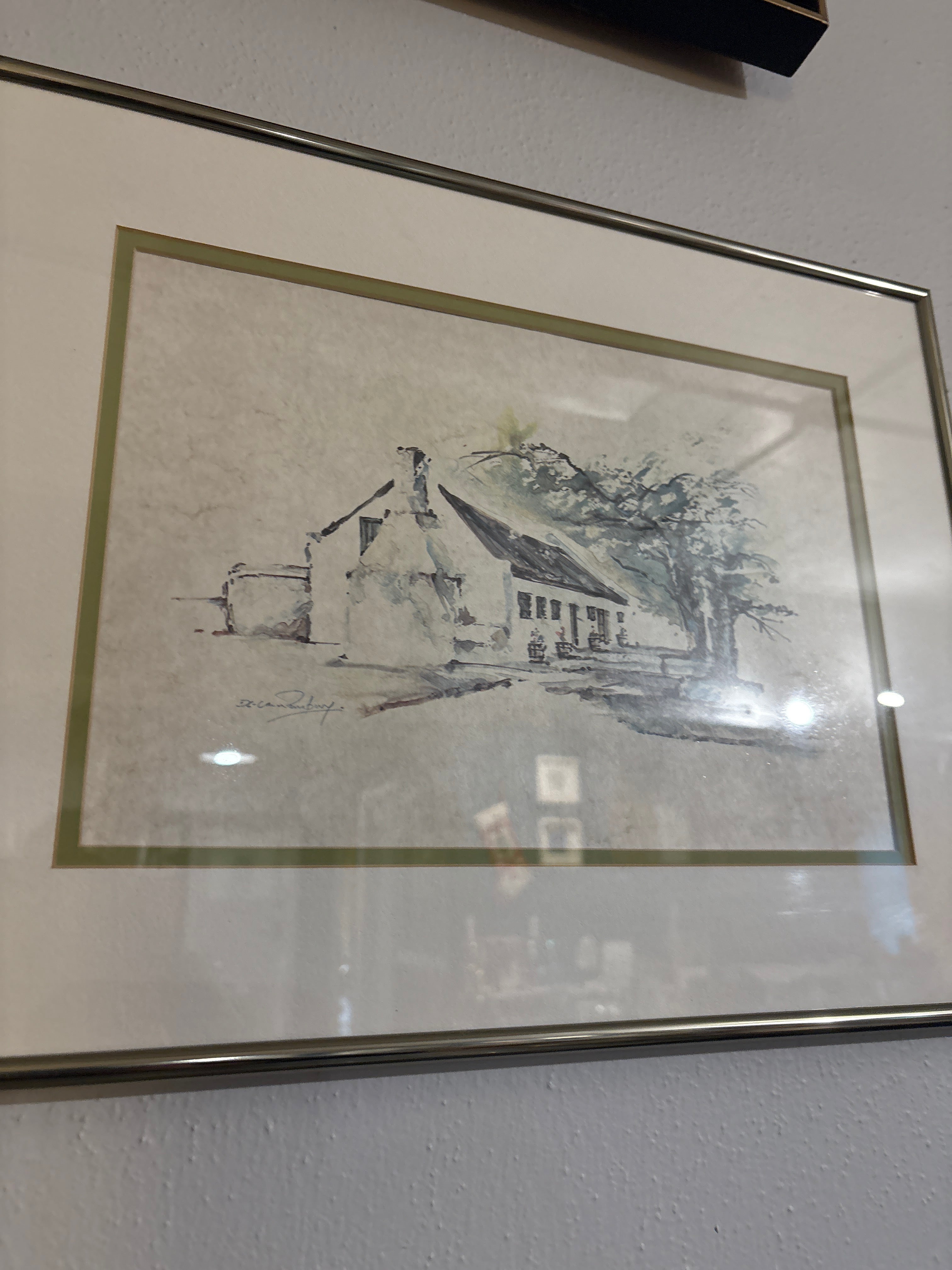 De Canbubry Watercolor Painting