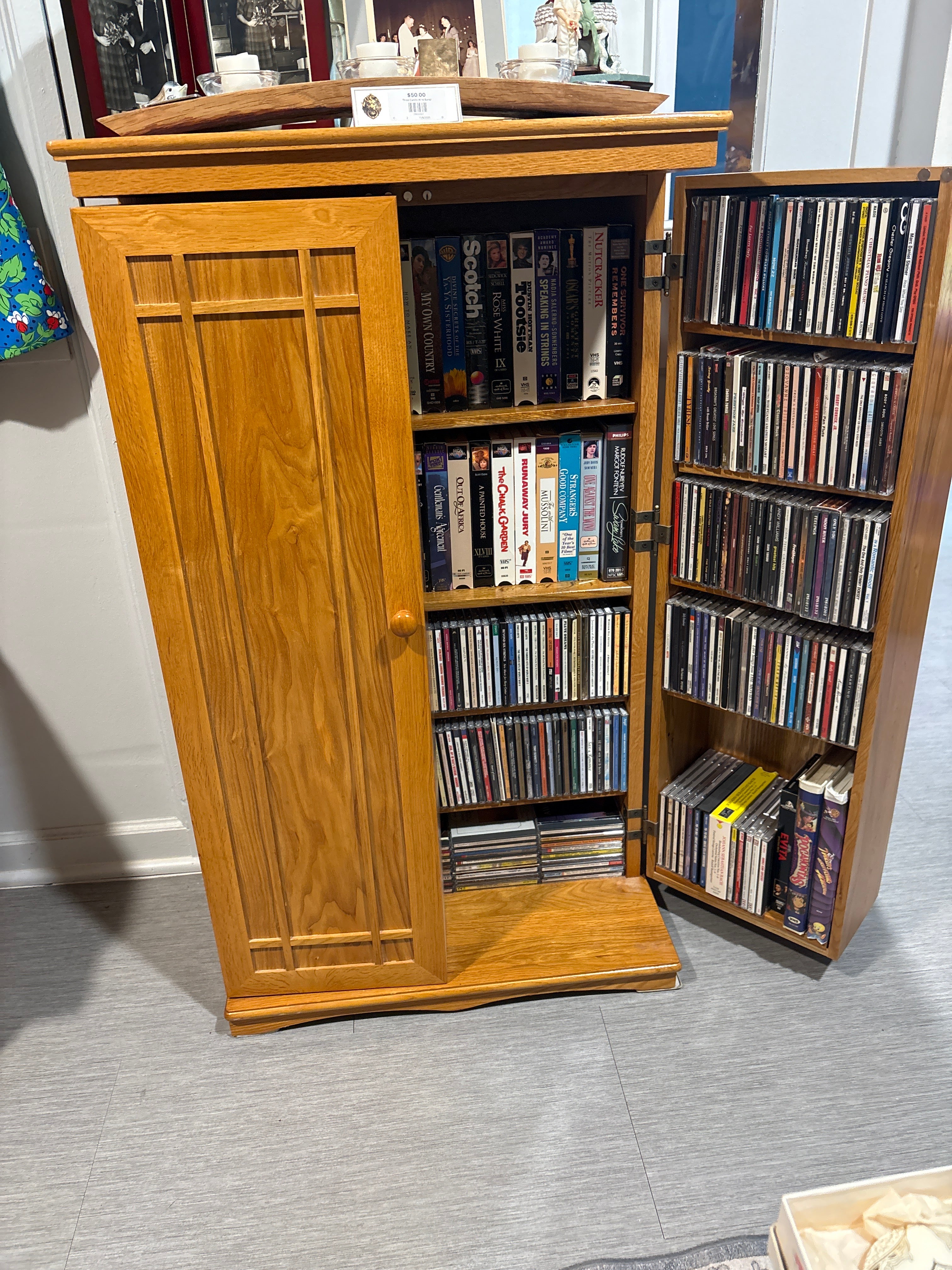 Multimedia Storage Cabinet
