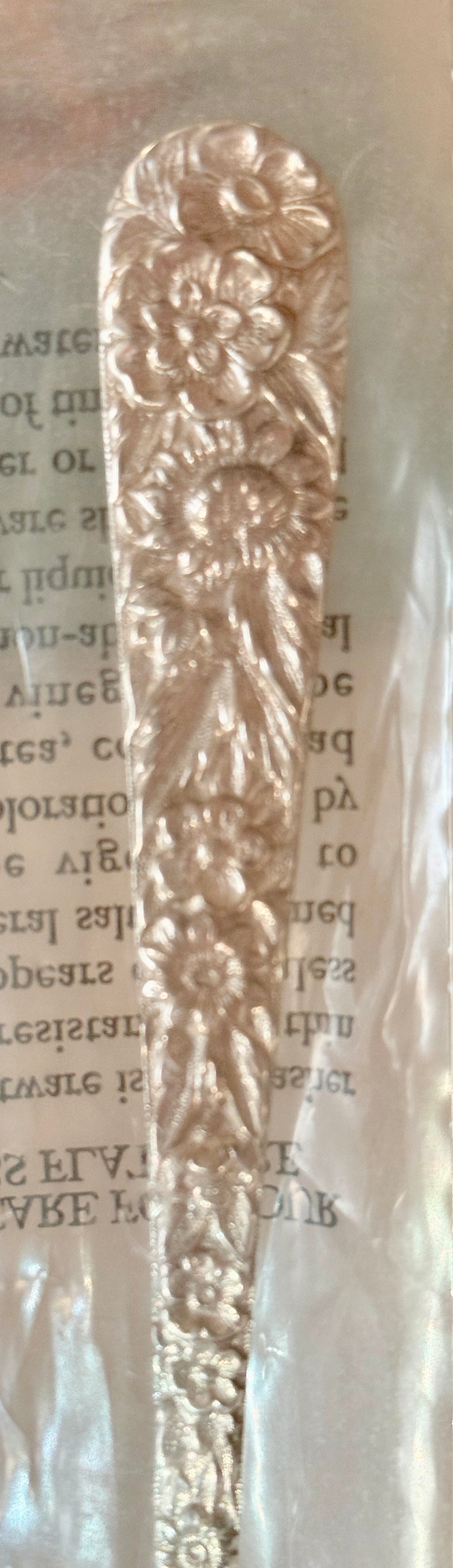 NEW - Lenox - Kirk Stieff Sterling Repousse Iced Tea Spoon