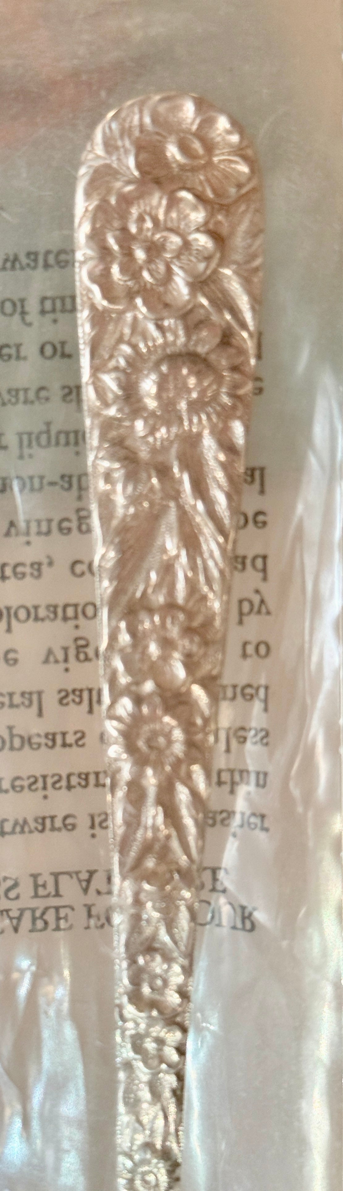 NEW - Lenox - Kirk Stieff Sterling Repousse Iced Tea Spoon