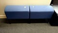 Blue Ottoman Set 2pc