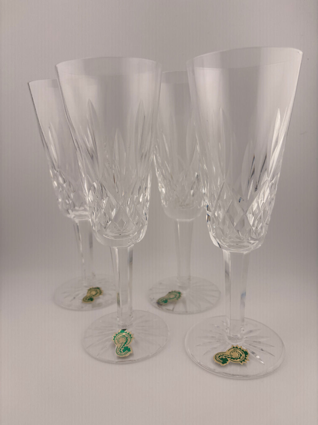 WATERFORD Crystal Flute 4pc