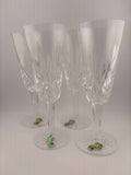 WATERFORD Crystal Flute 4pc
