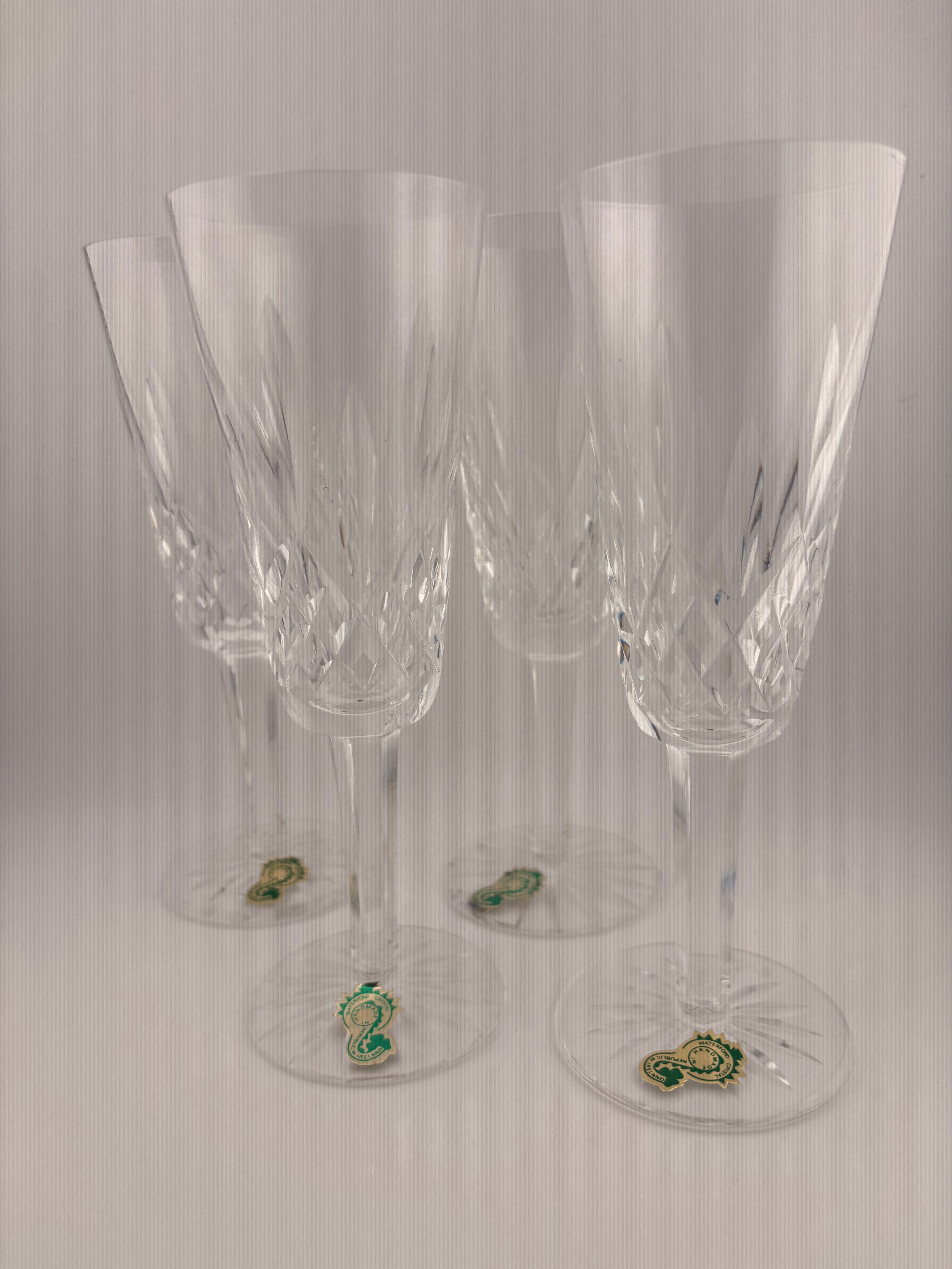 WATERFORD Crystal Flute 4pc
