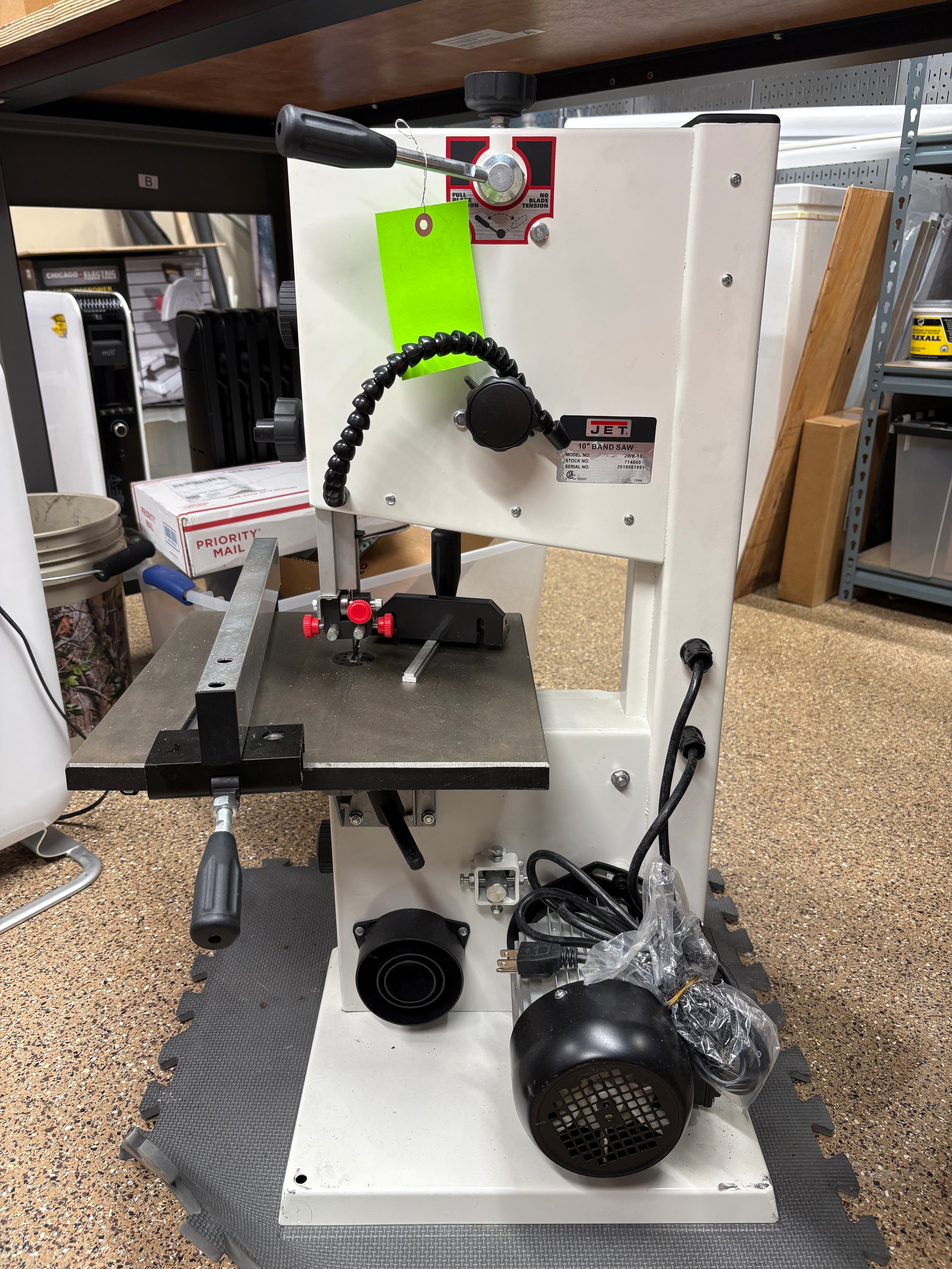 Jet 10” Band Saw