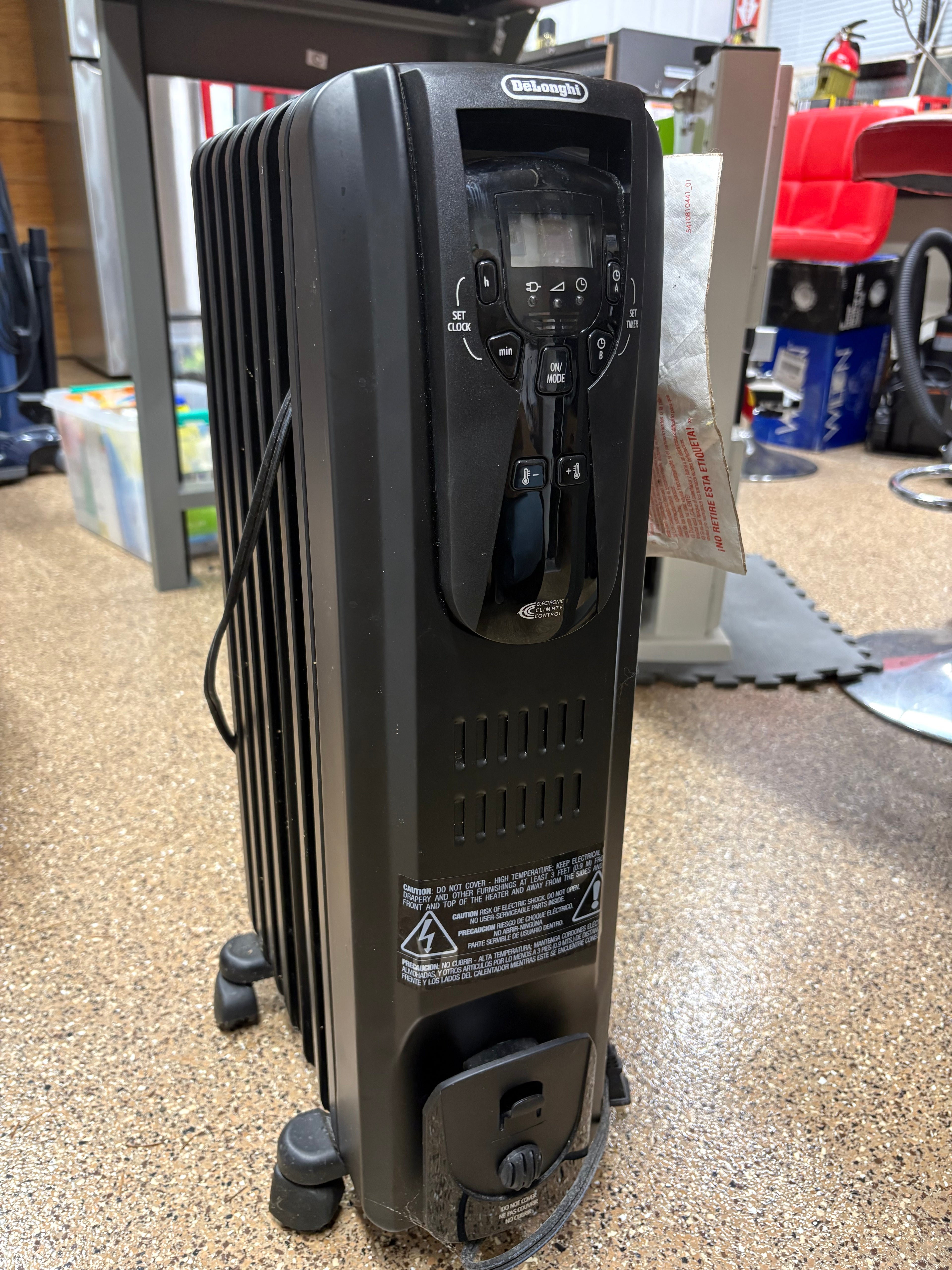 De’Longhi EW7507EBL Oil-Filled Radiator Heater