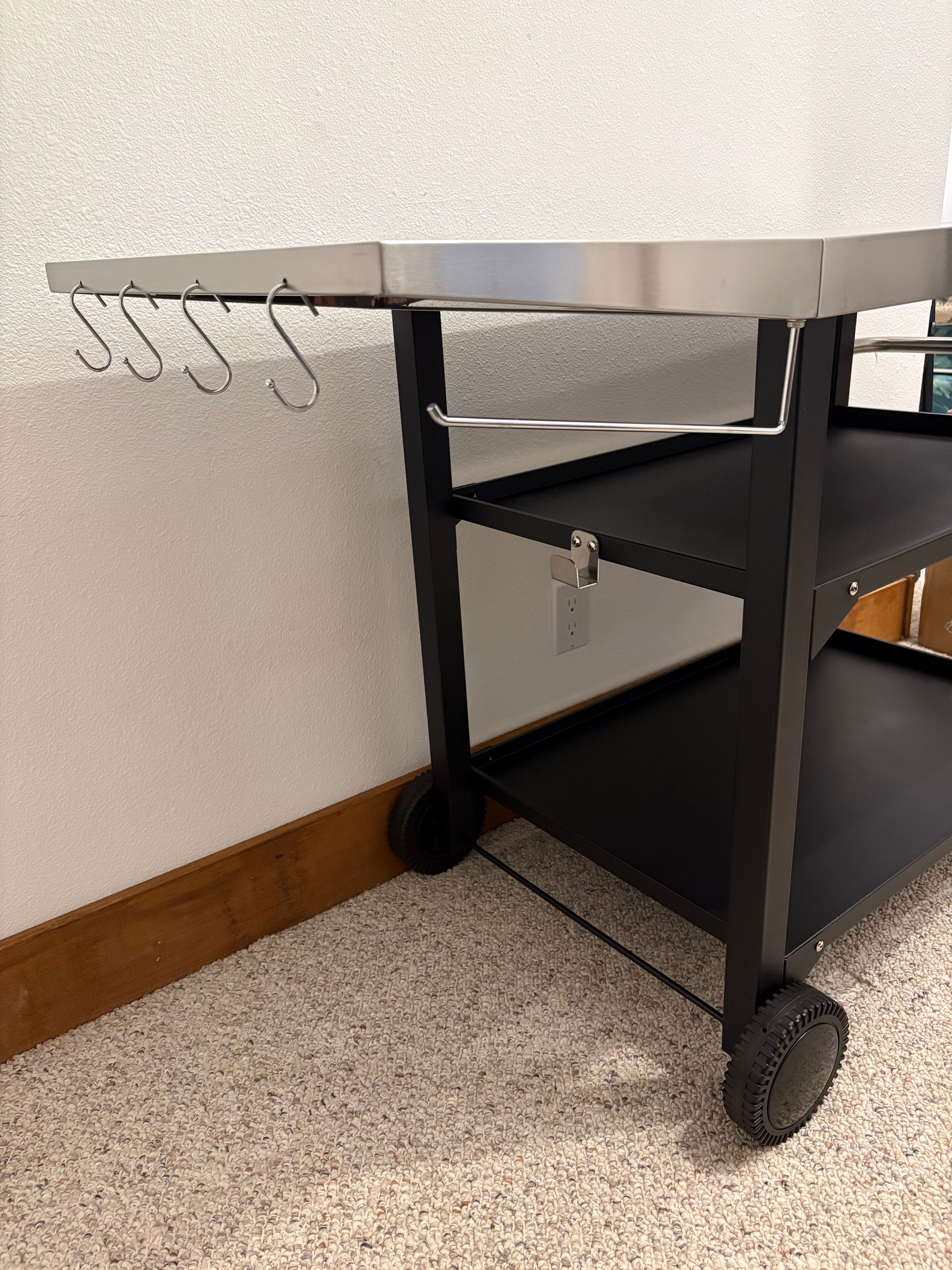 Stainless Steel Outdoor Grill Table