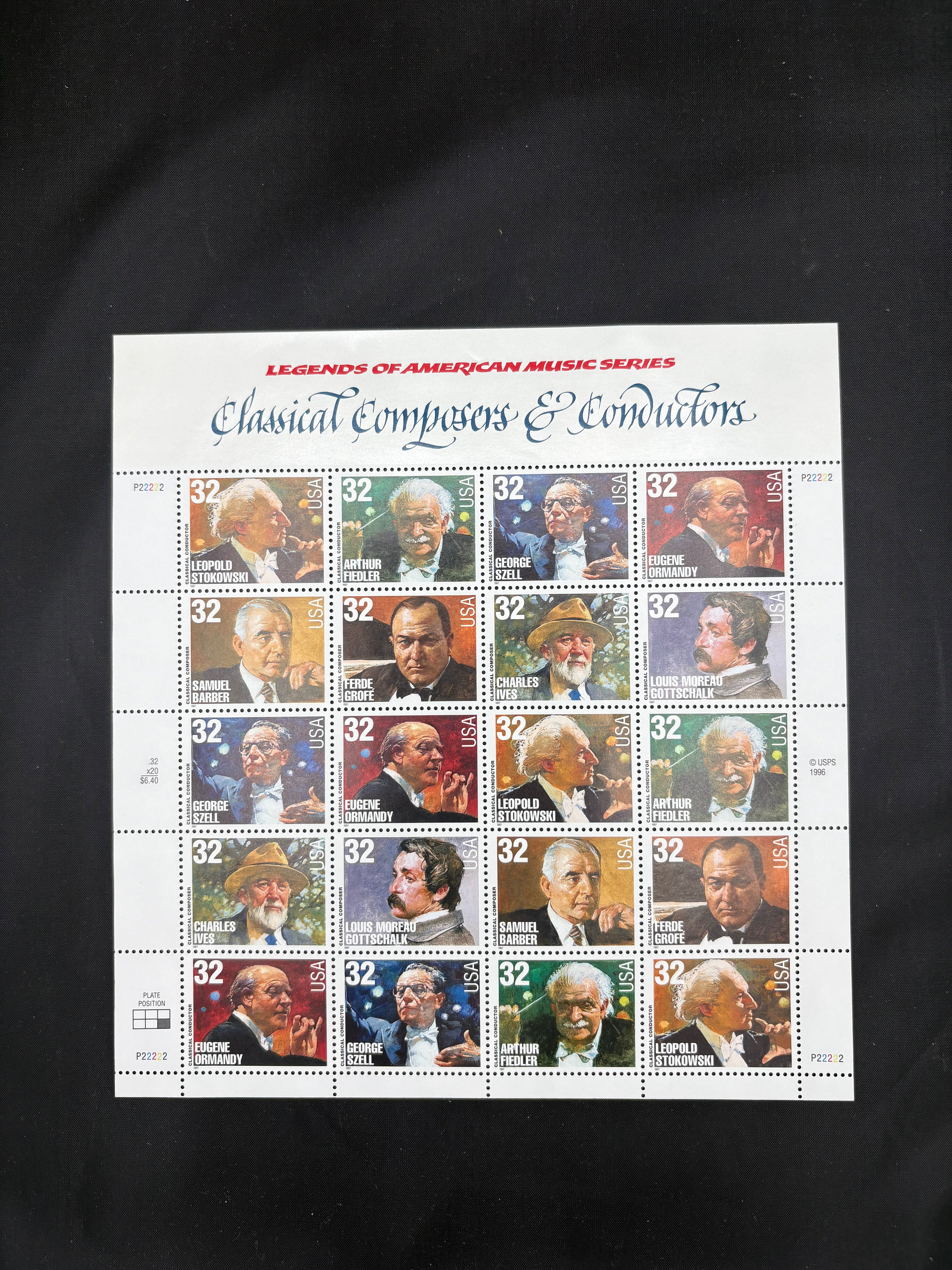 Classical Composers Stamps