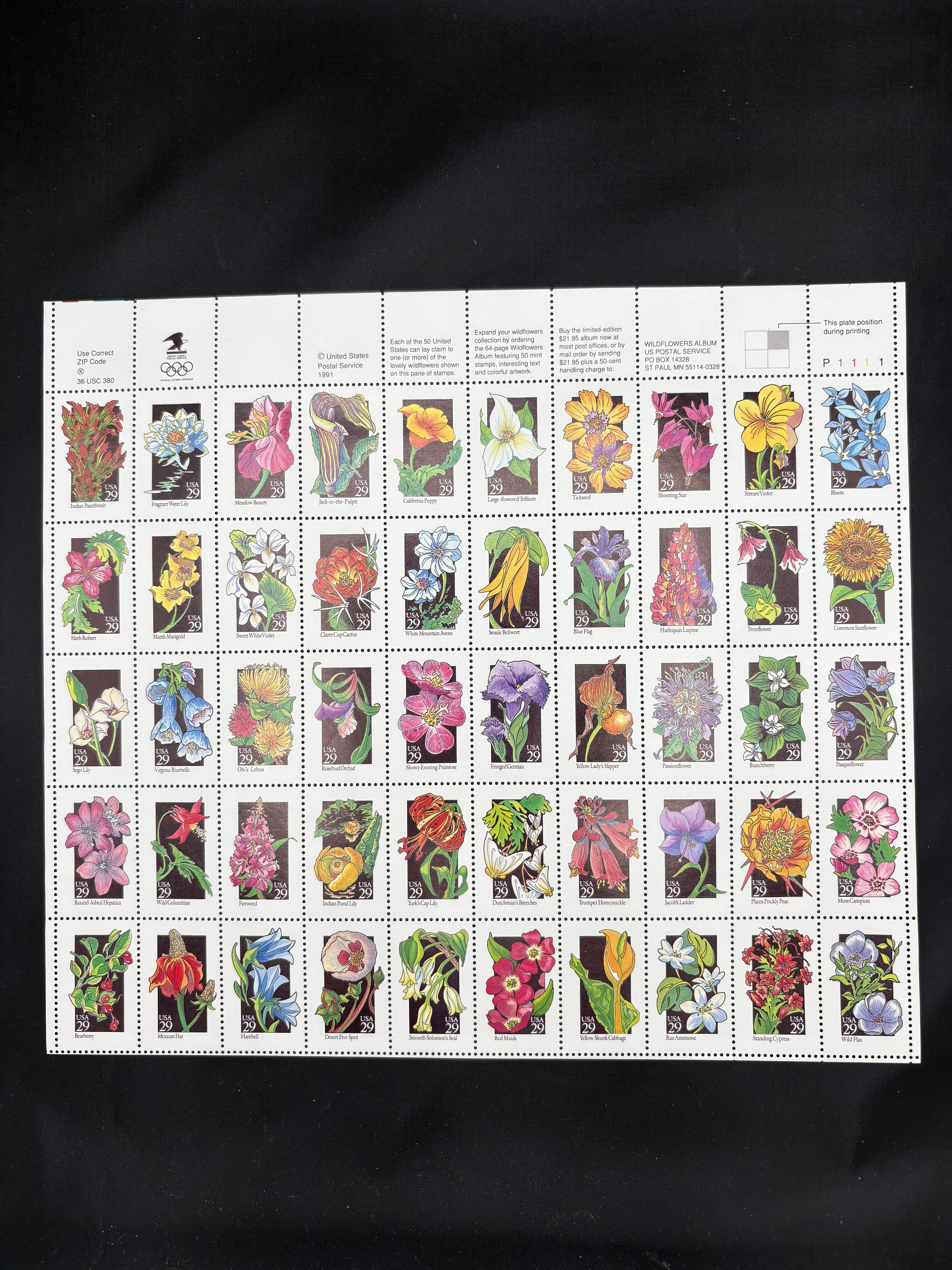 Wildflower Stamps