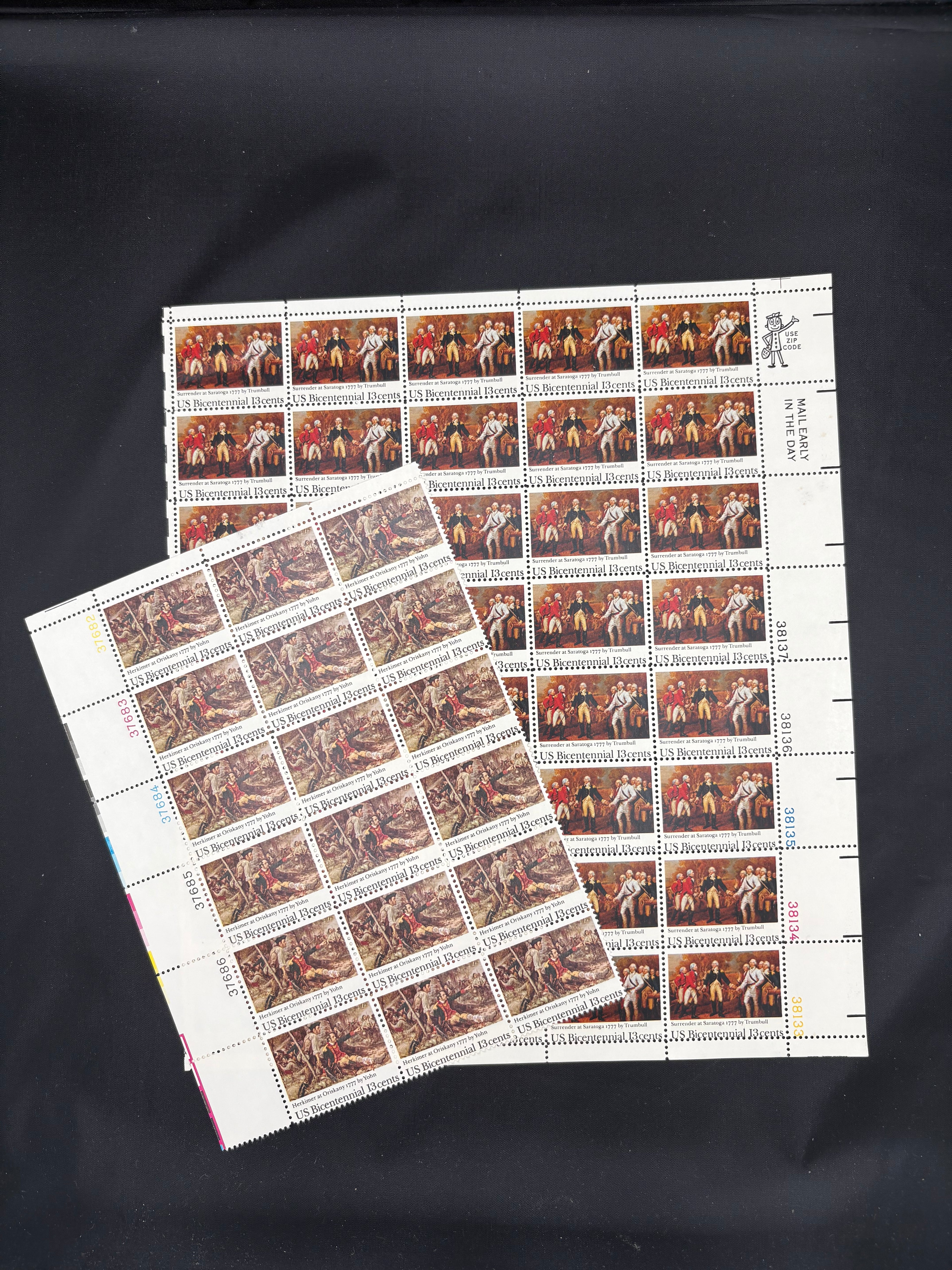 US Bicentennial Stamps