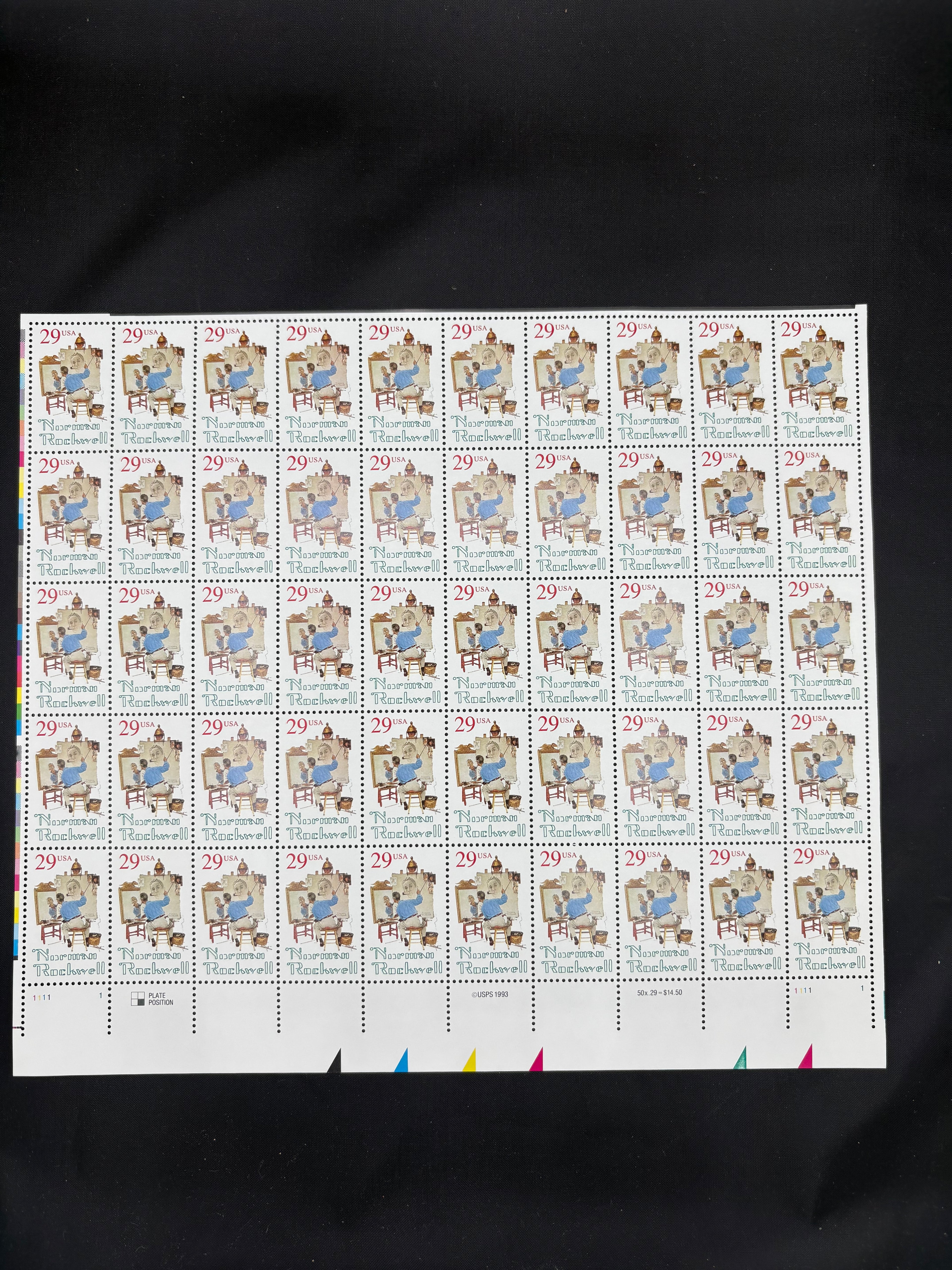 Norman Rockwell Stamps