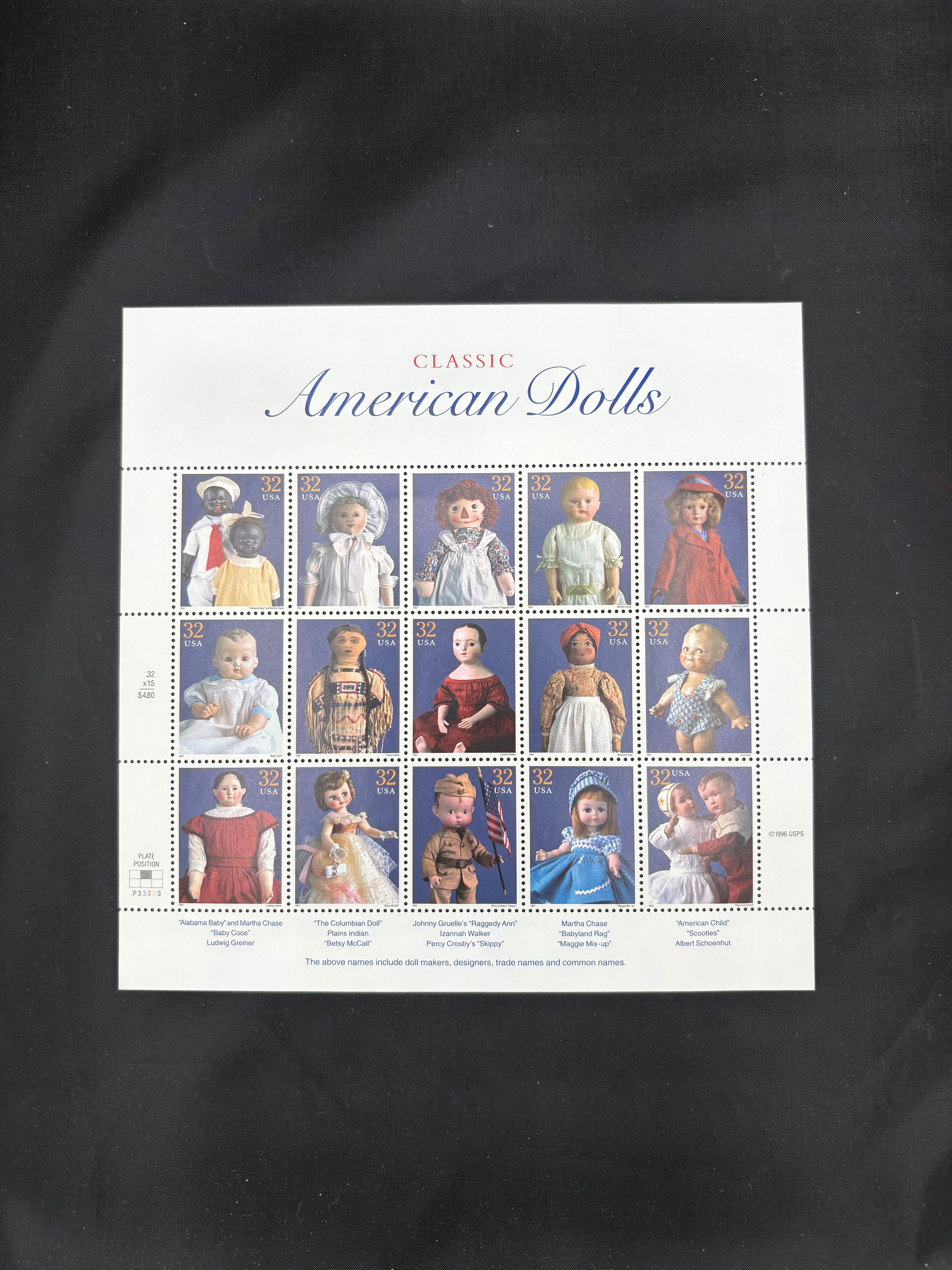 Classic American Dolls Stamps