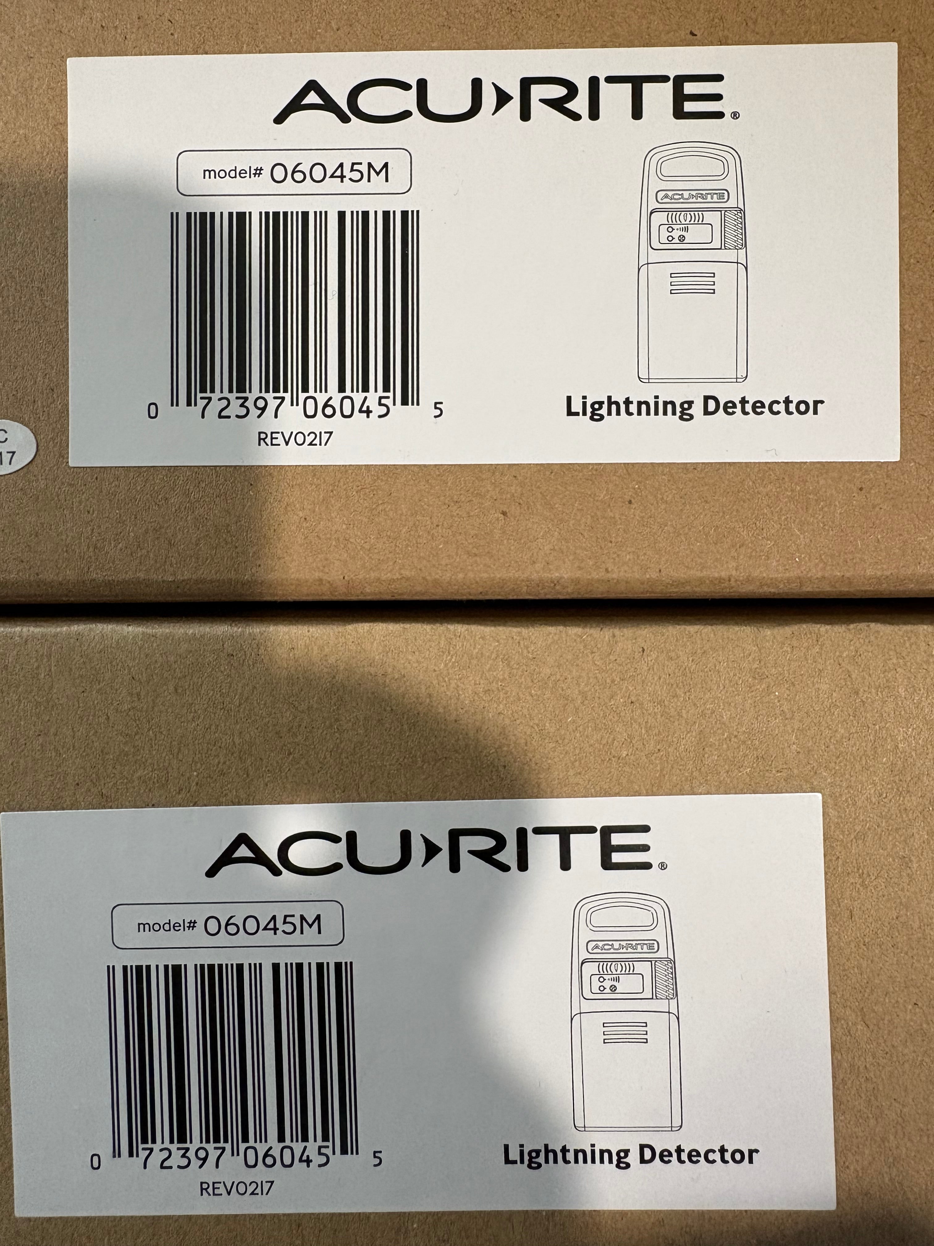 AcuRite Lightening Detector