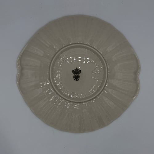 10" Belleek Neptune Handled Cake Plate (Ireland)