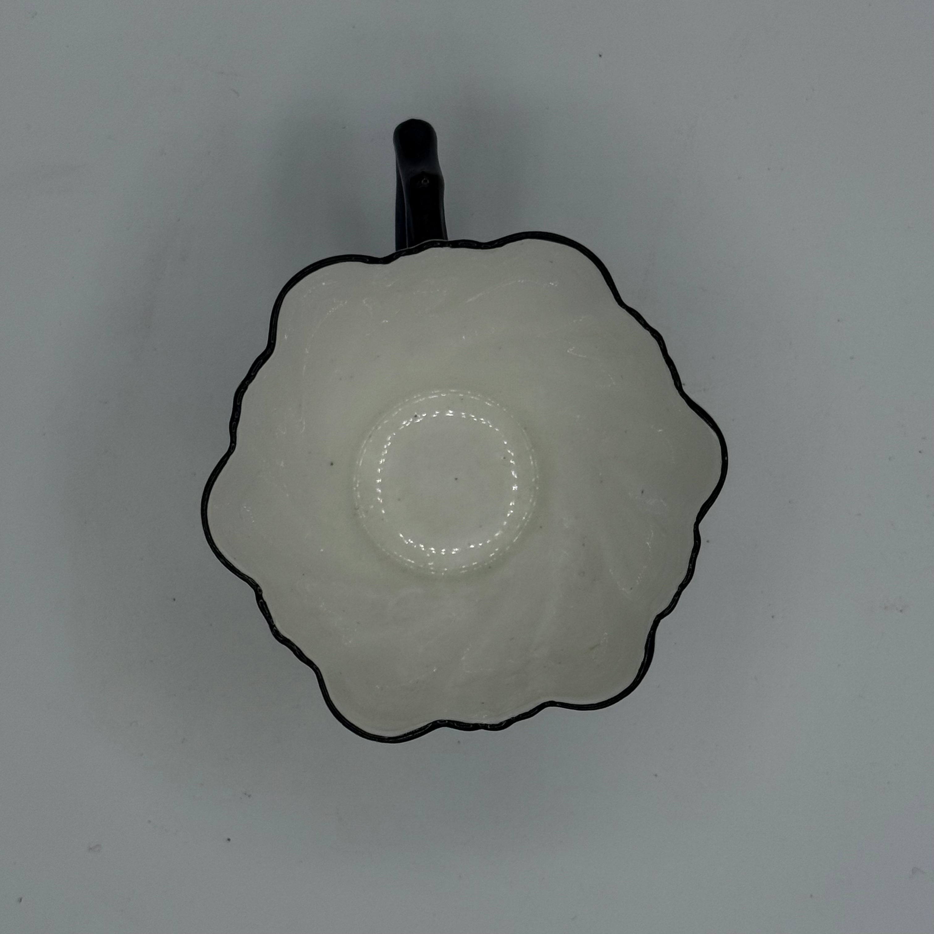 Floral Bone China Teacup & Saucer