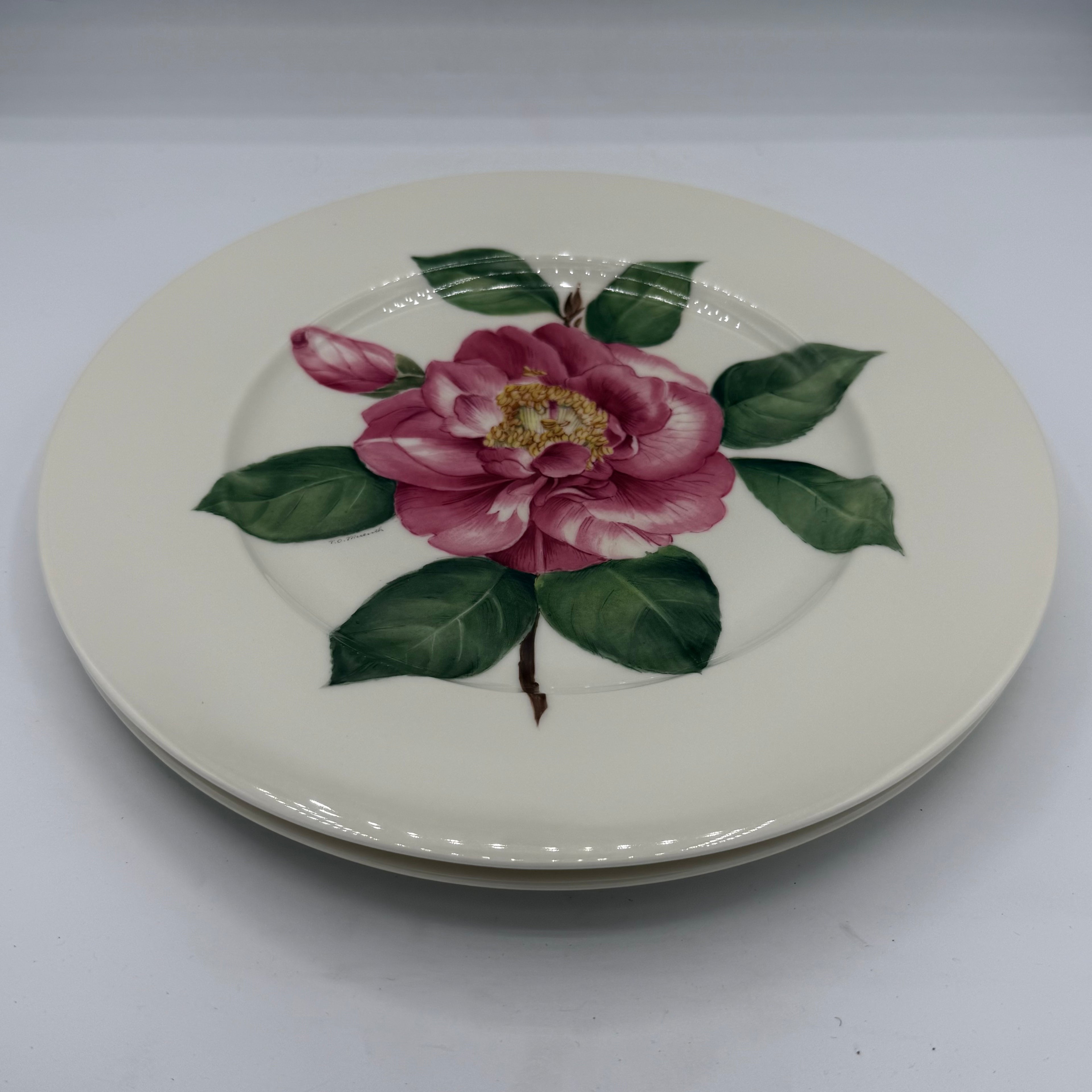 Set of 4 American Atelier Dinner Plates