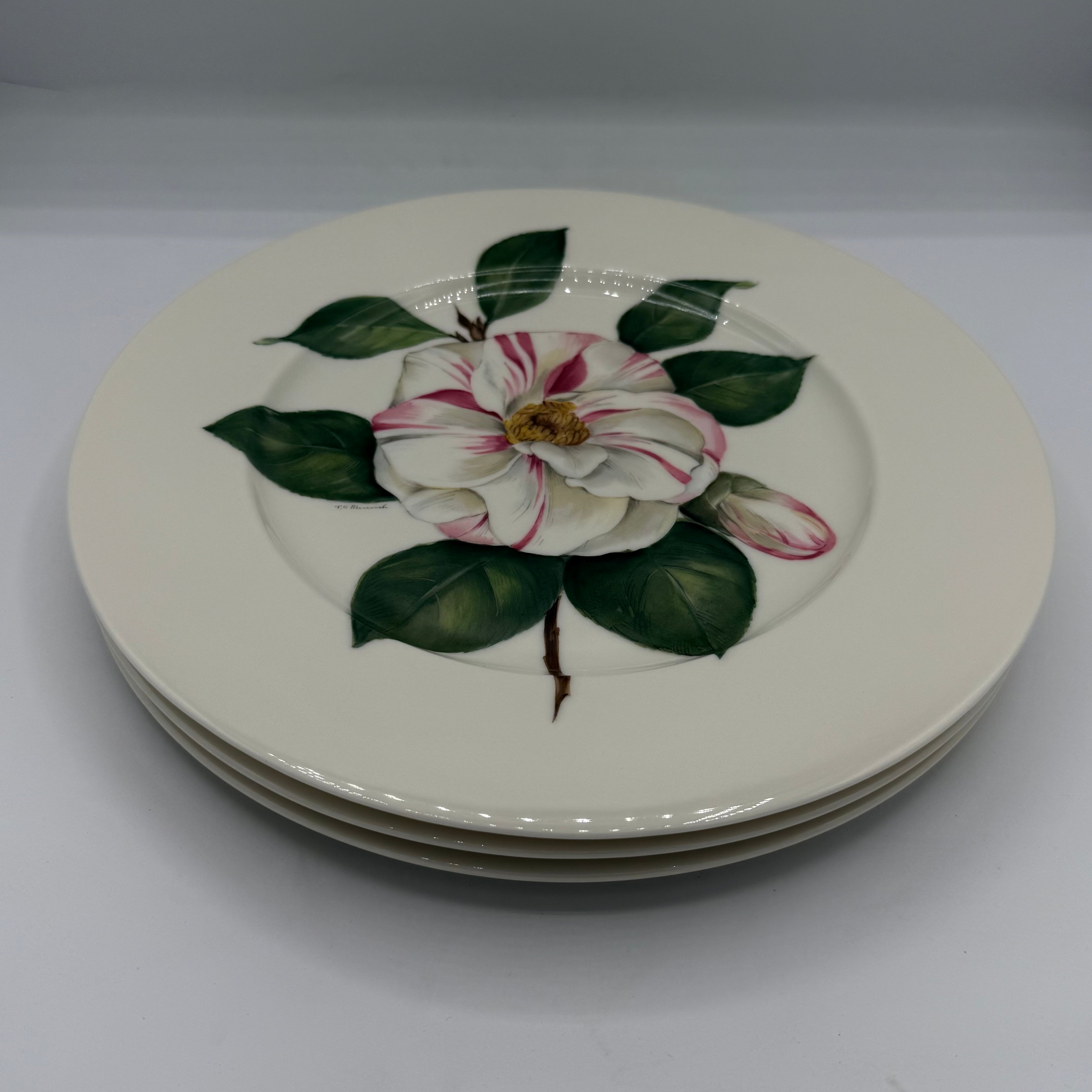 Set of 4 American Atelier Dinner Plates