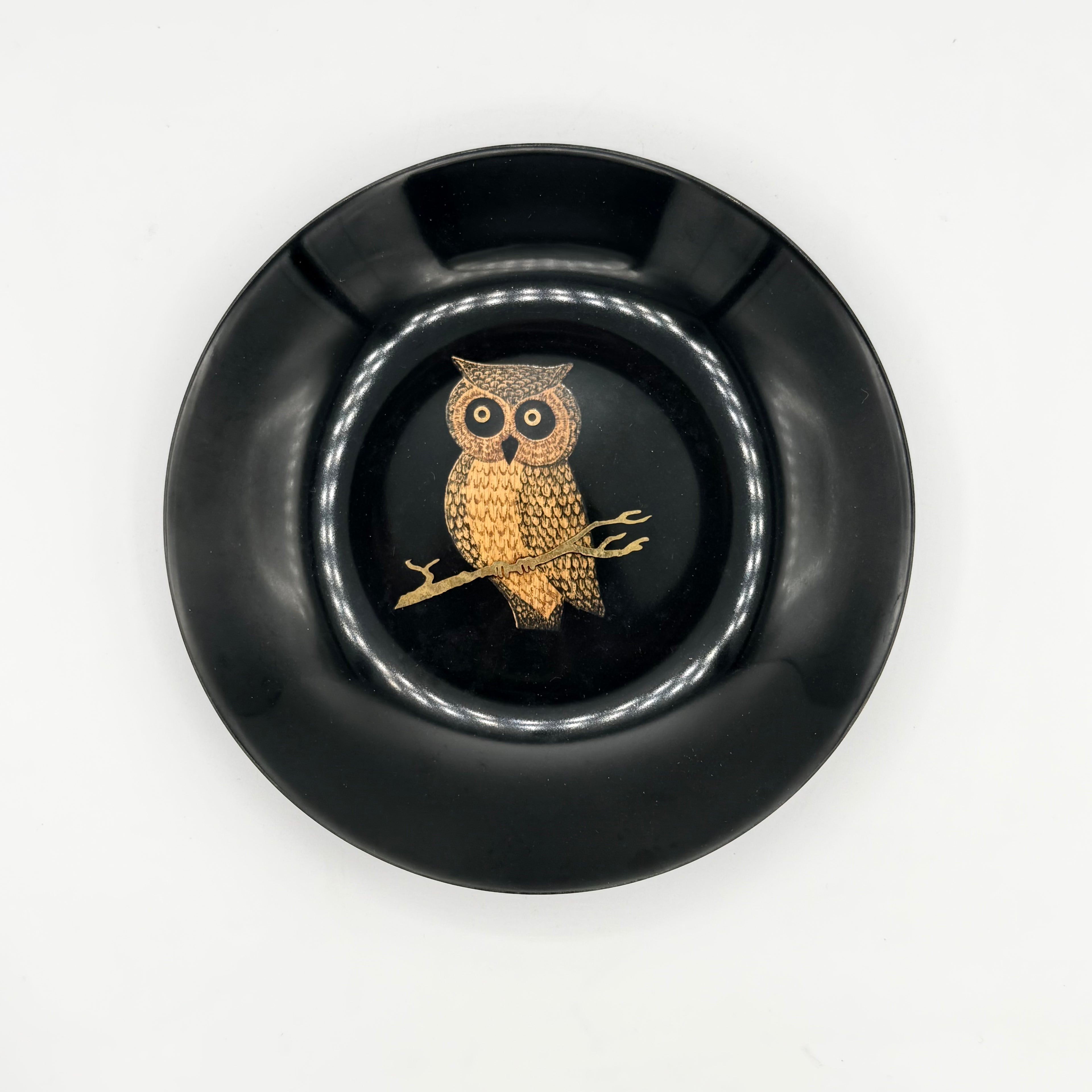Couroc Owl Dish