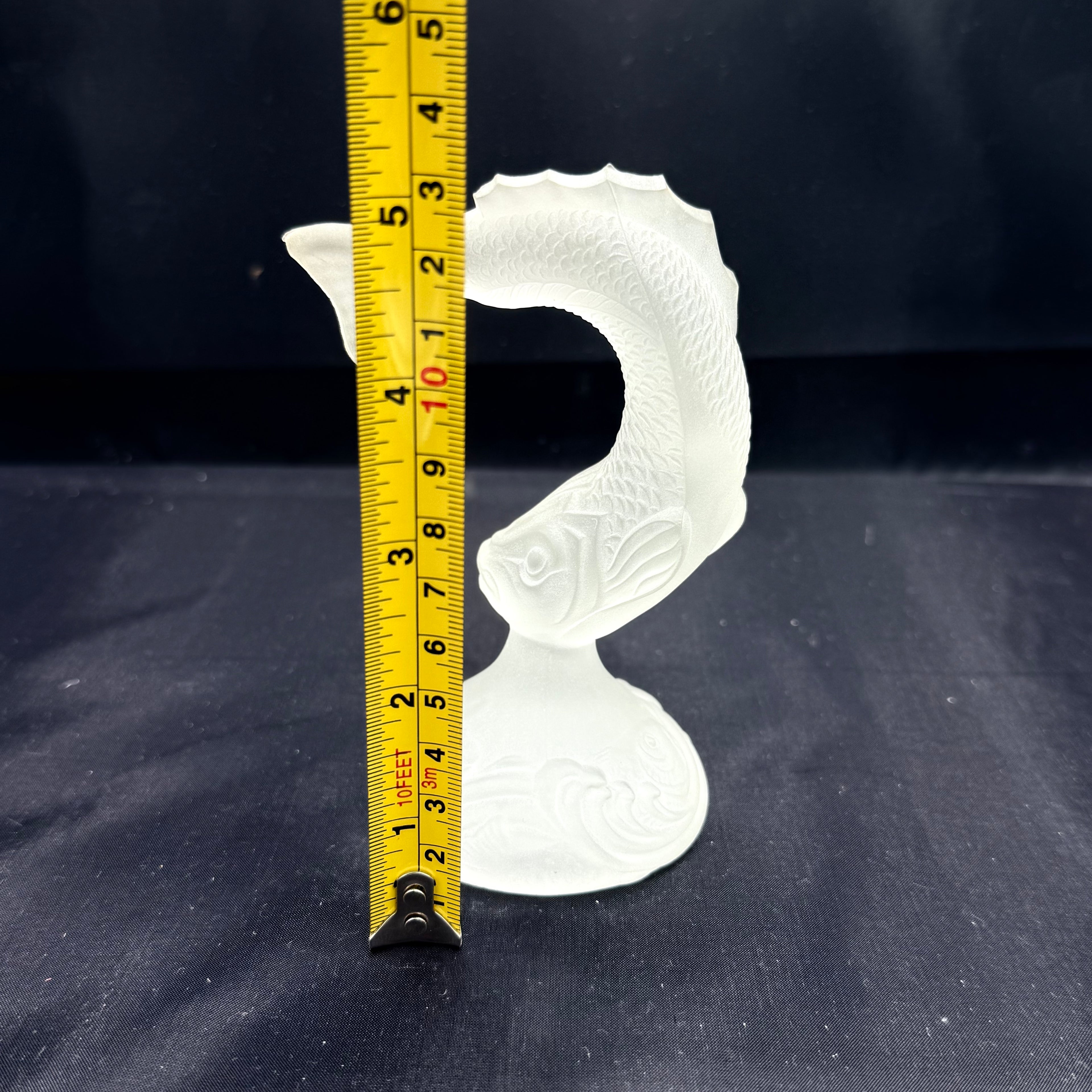 Ceramic Koi Fish Sculpture