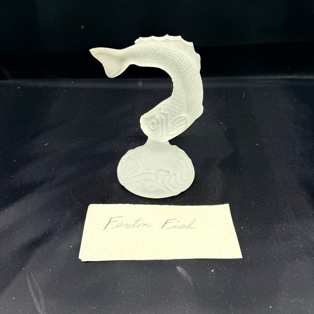 Ceramic Koi Fish Sculpture