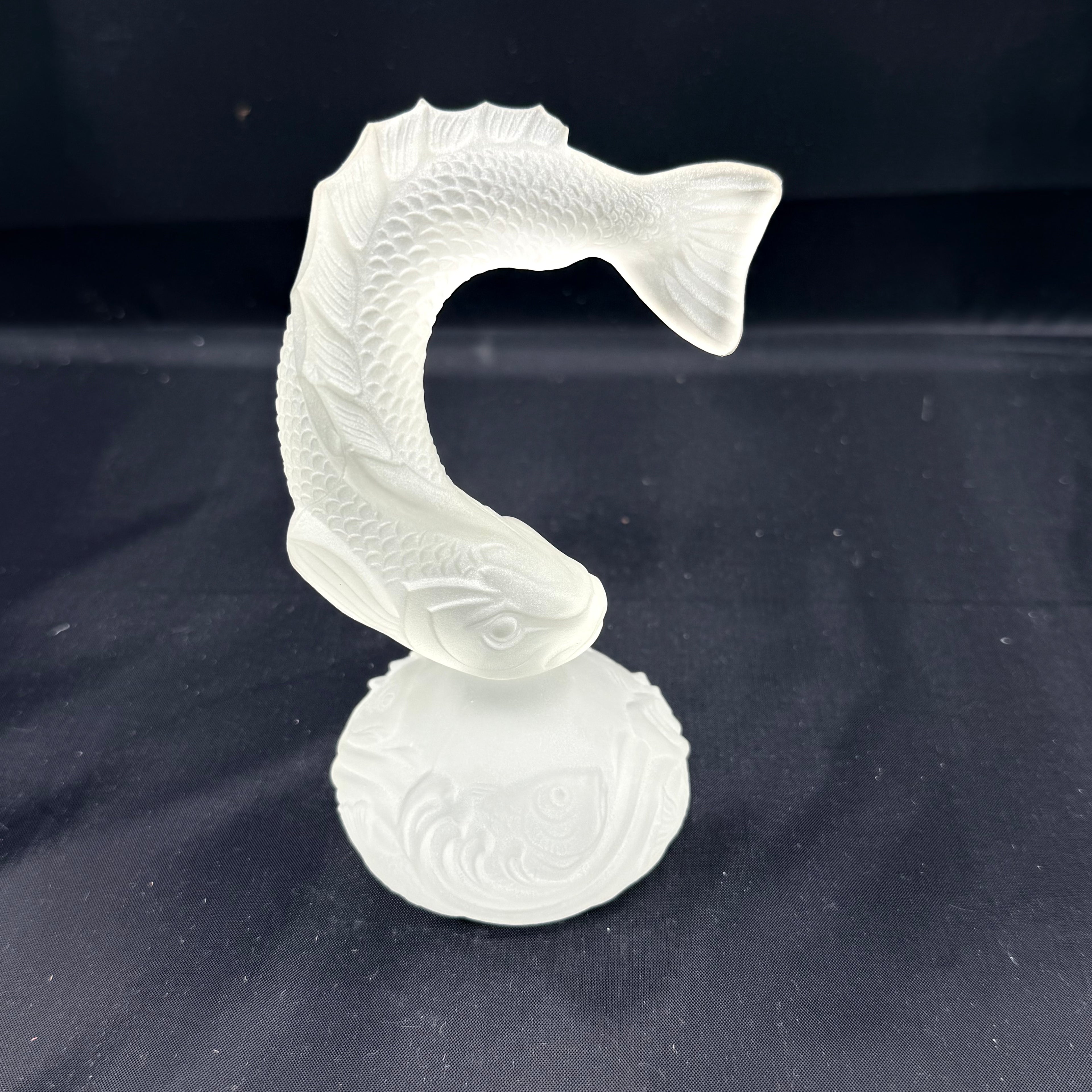 Ceramic Koi Fish Sculpture