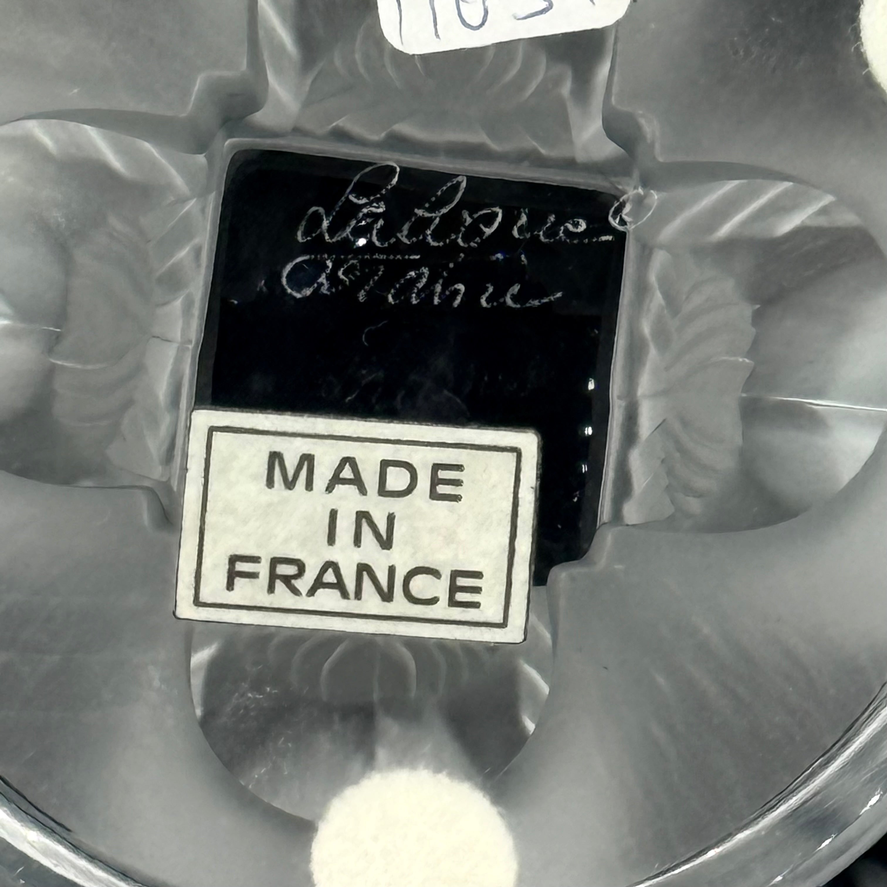 Lalique "Nogent" Crystal Pedestal Bowl w/Birds