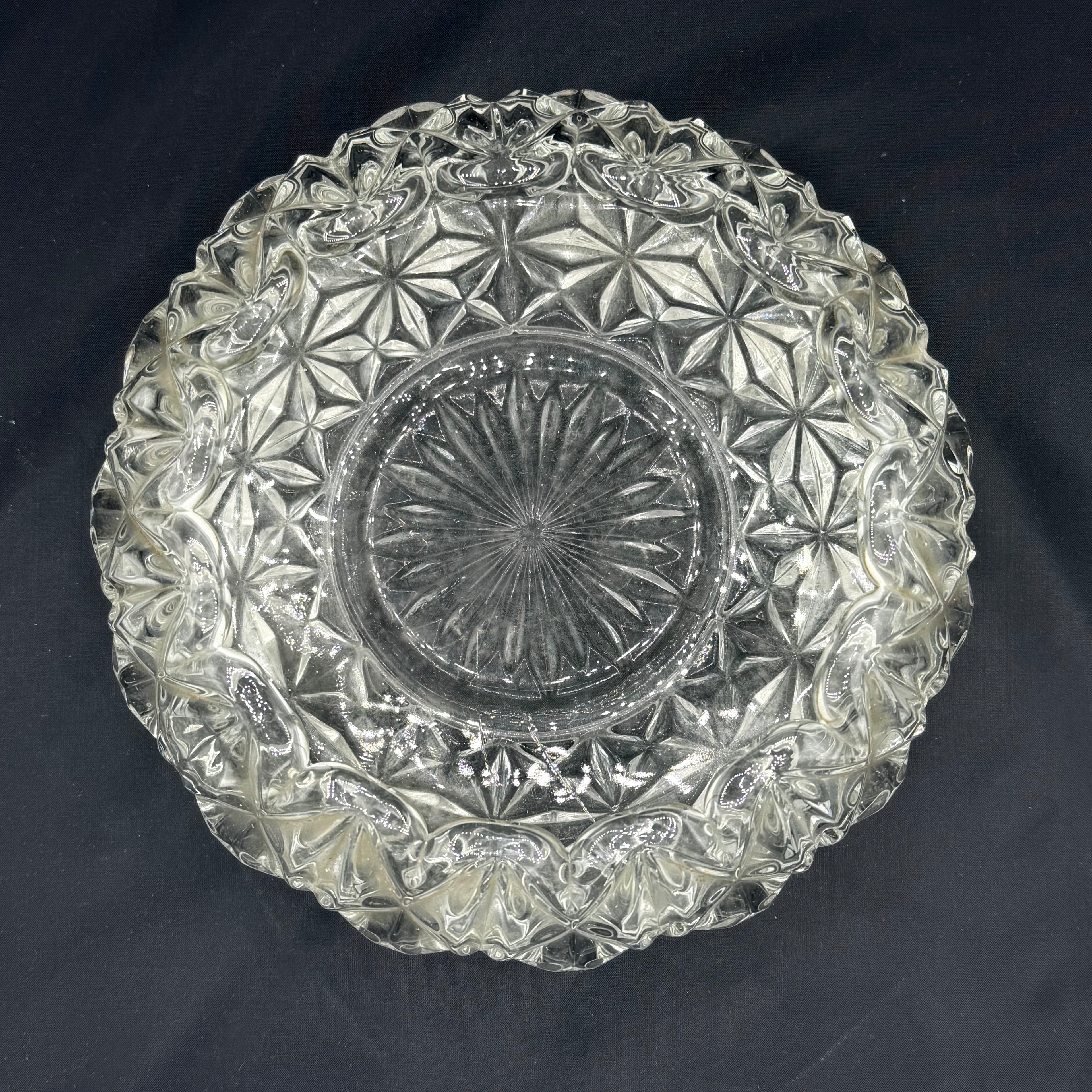 7in Glass Antique Bowl