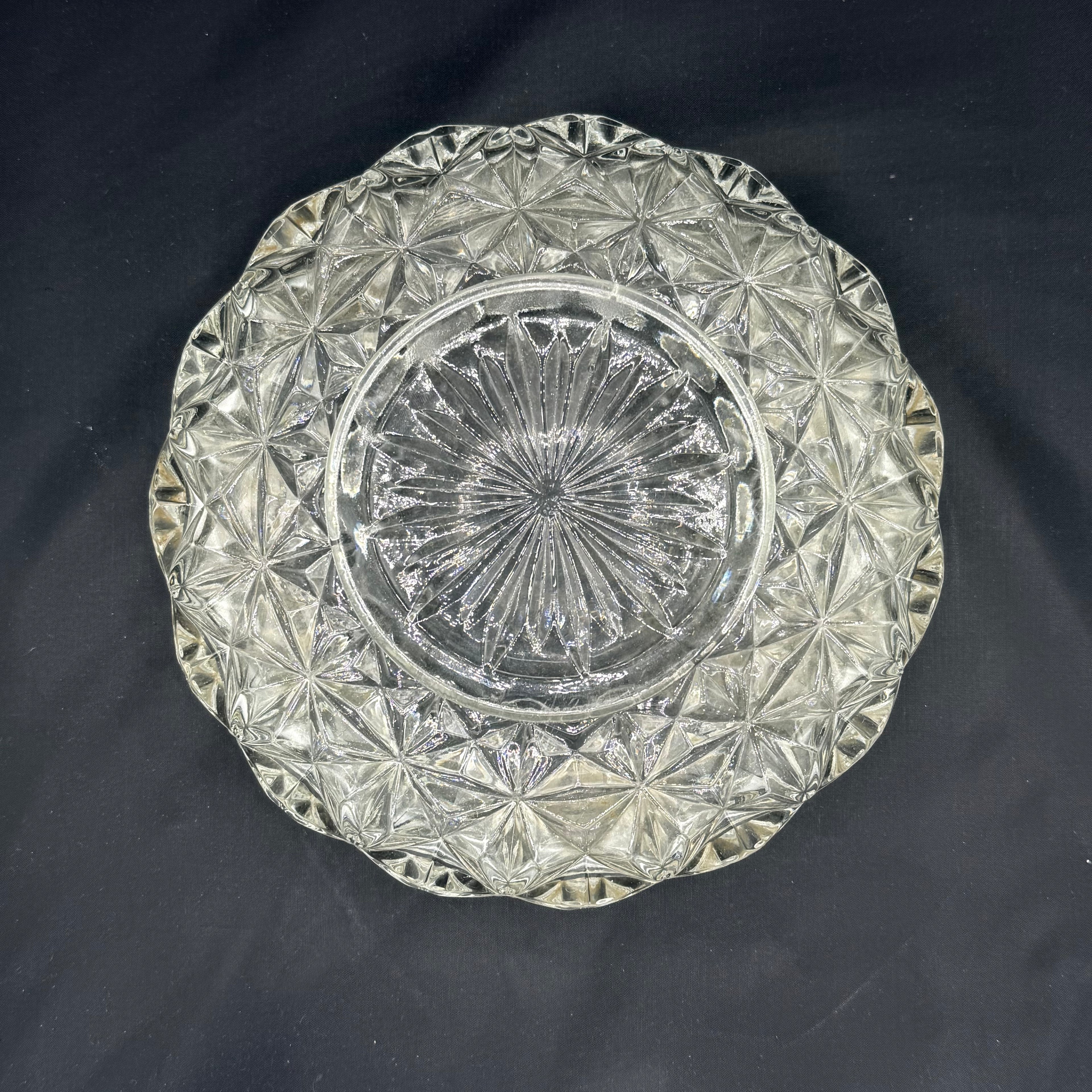 7in Glass Antique Bowl