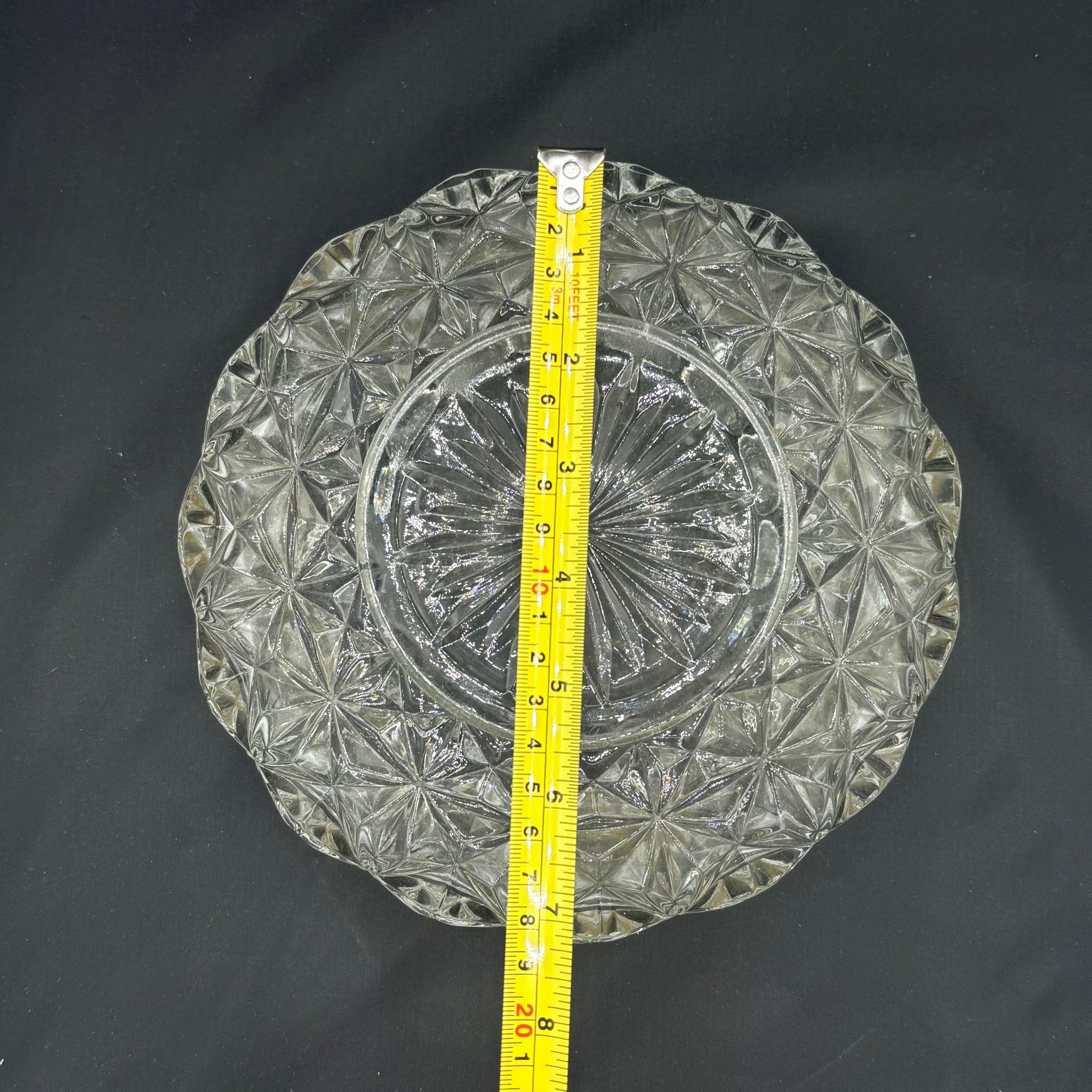 7in Glass Antique Bowl