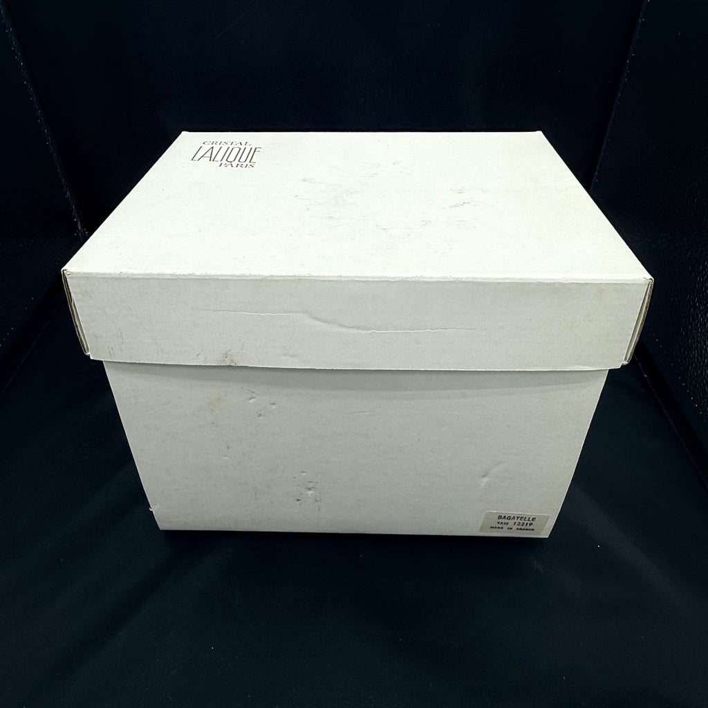 Lalique Bagatelle 6.7" Signed Vase