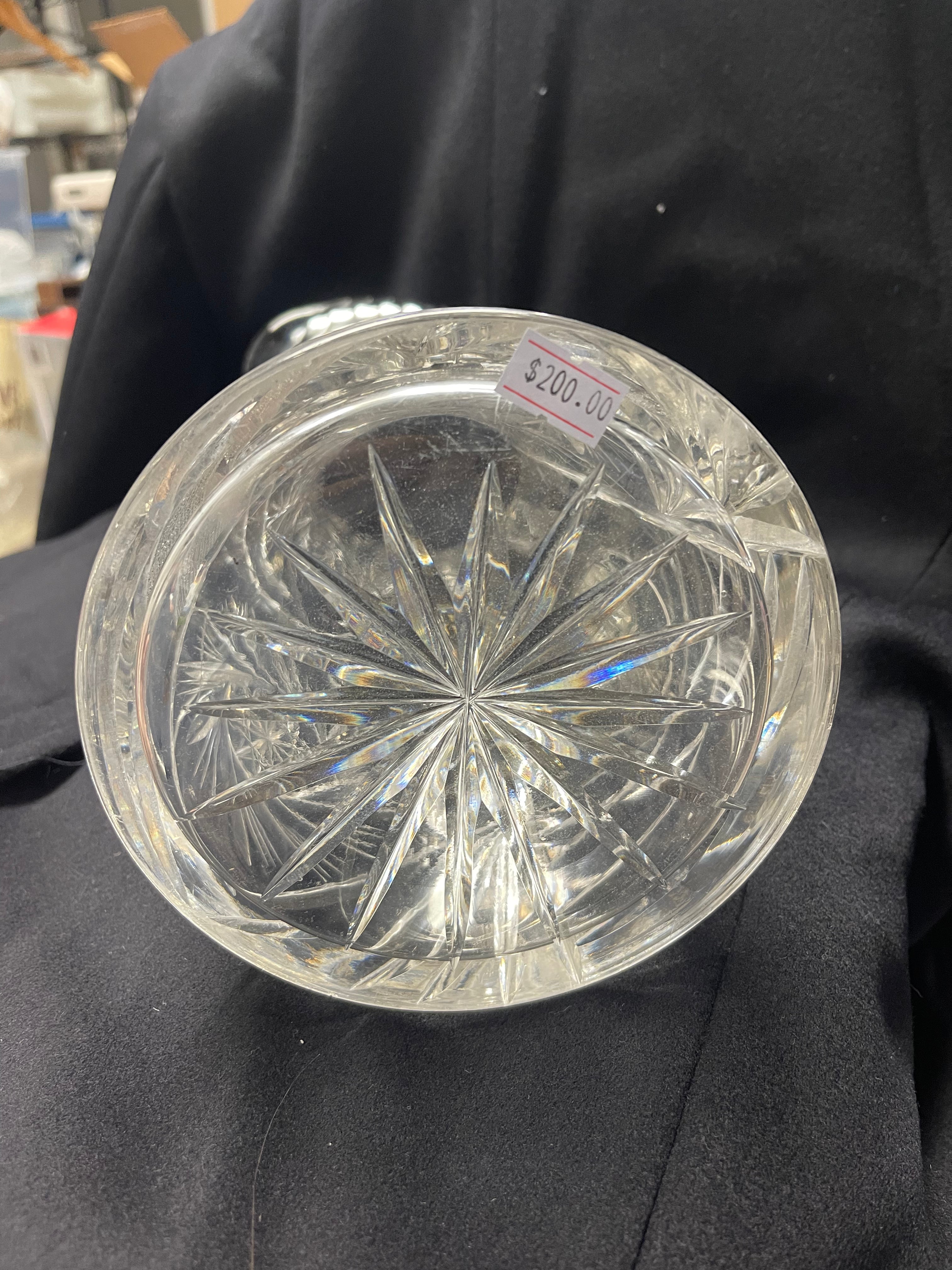 American Brilliant Period Cut Glass Pitcher