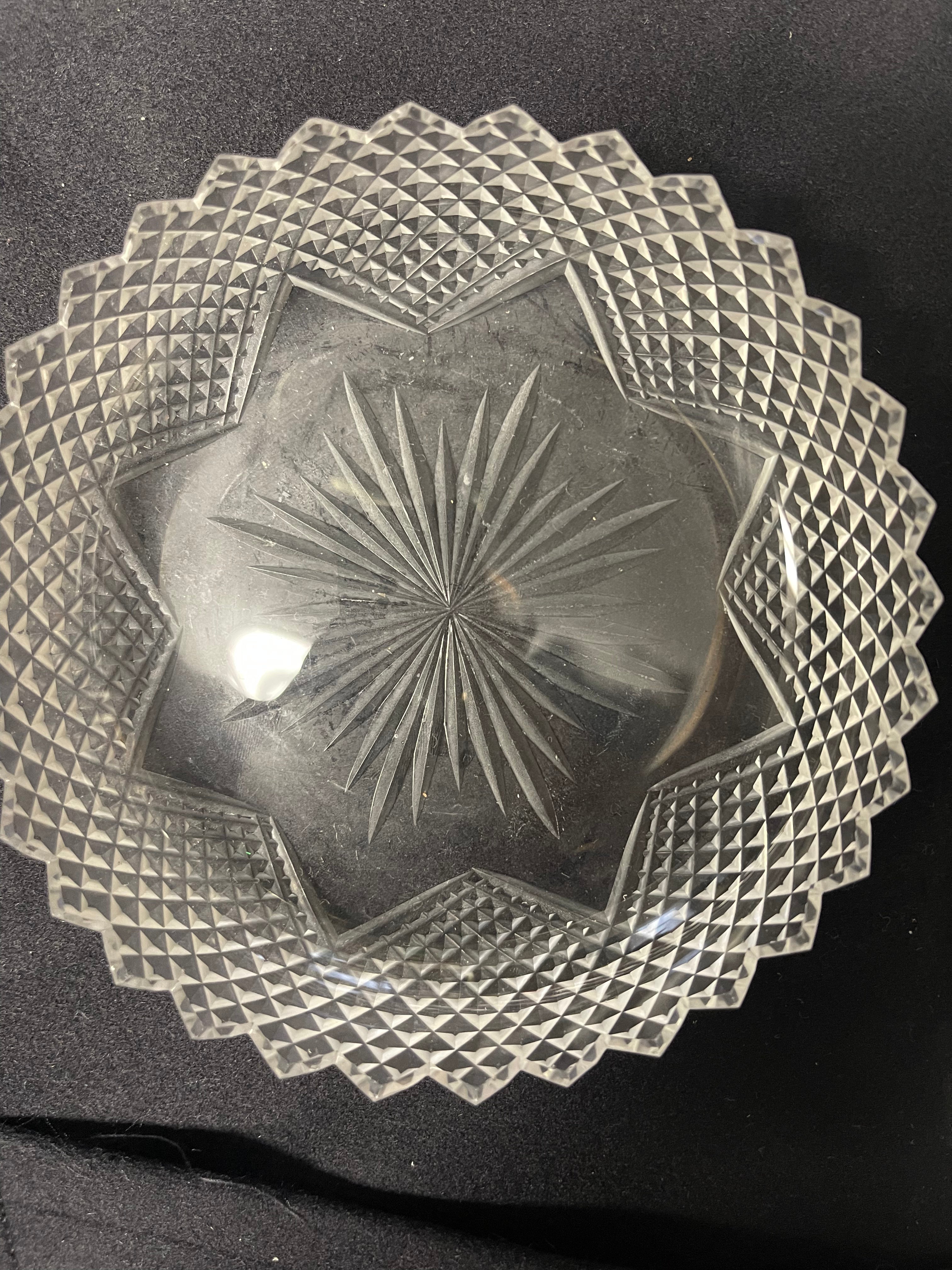 Vintage Crystal Bowl