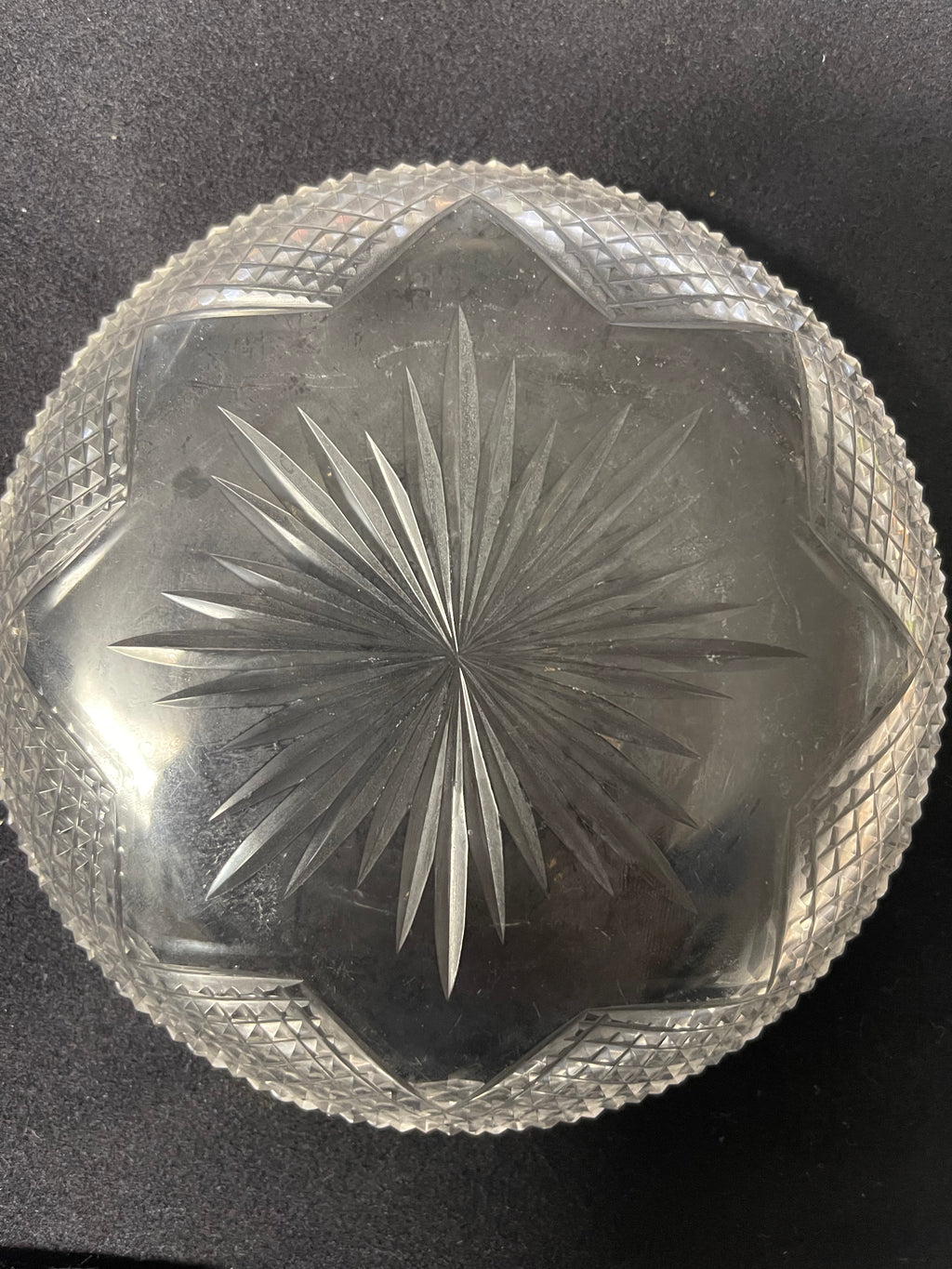 Vintage Crystal Bowl