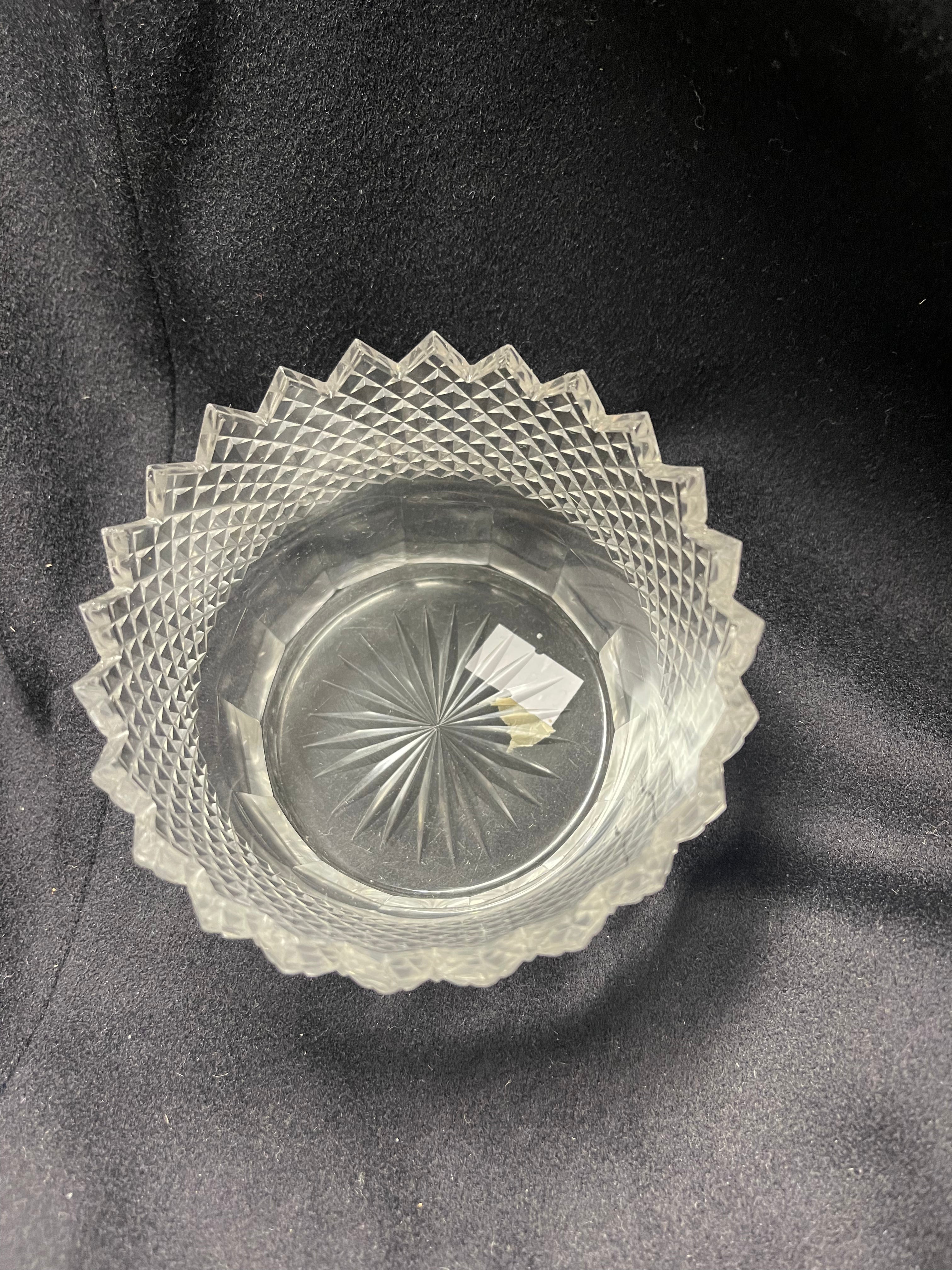 Sawtooth Rimmed, Diamond Pattern